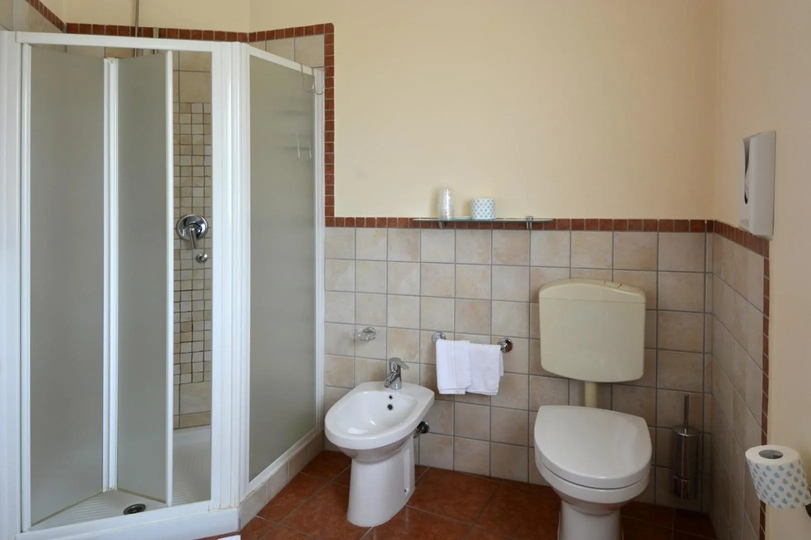 Bathroom in Hotel Eolo