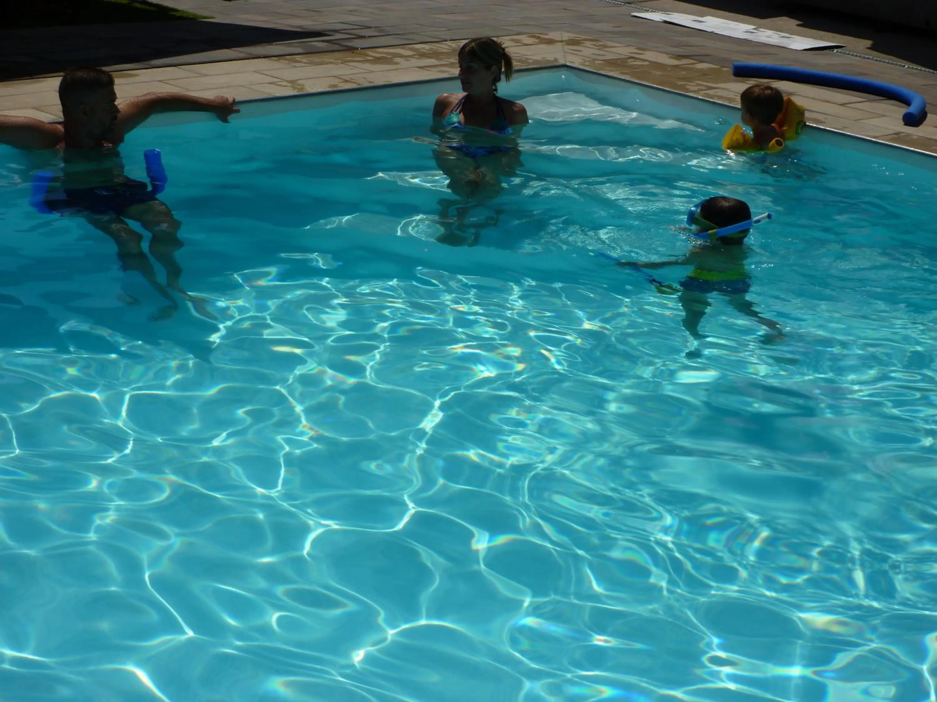 Swimming pool in Hotel Eolo