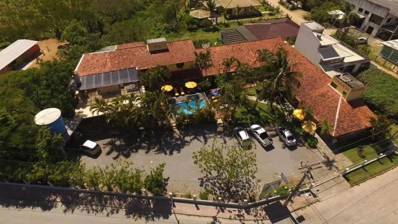 Bird's eye view in Pousada Palhocinha Garopaba