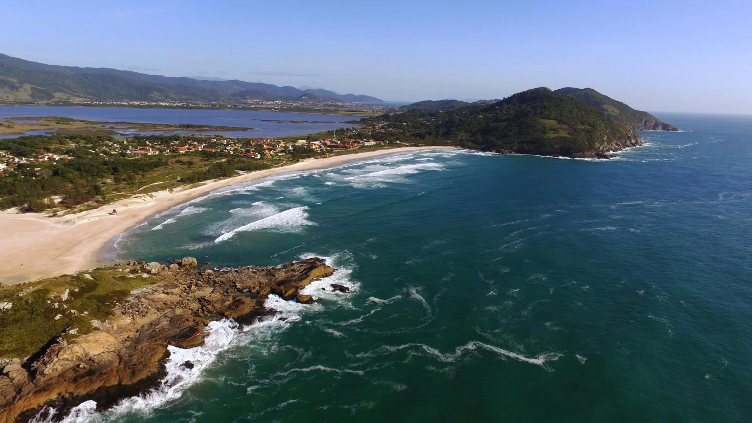 Natural landscape in Pousada Palhocinha Garopaba
