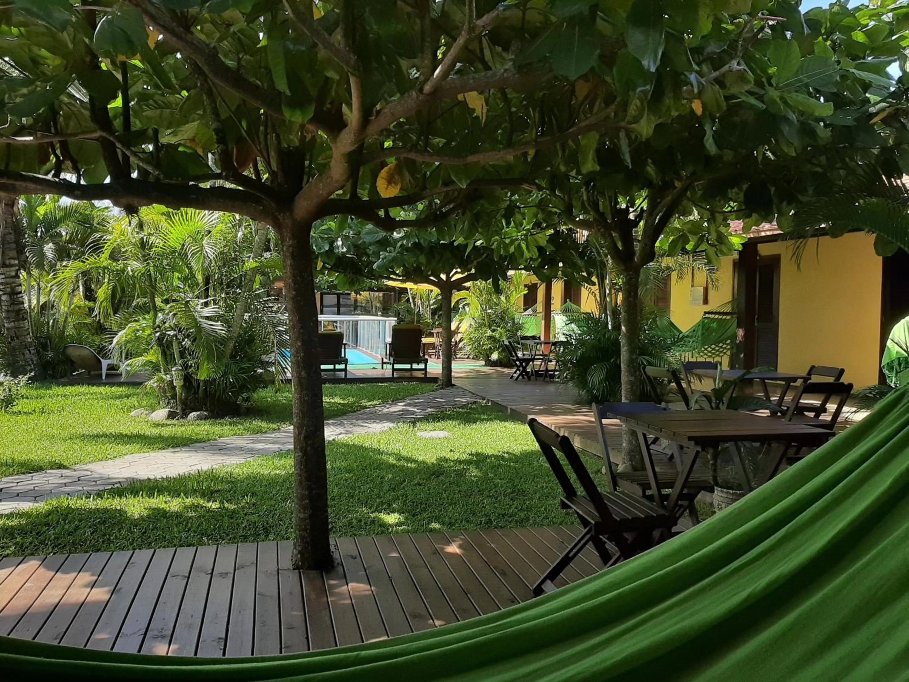 Garden in Pousada Palhocinha Garopaba