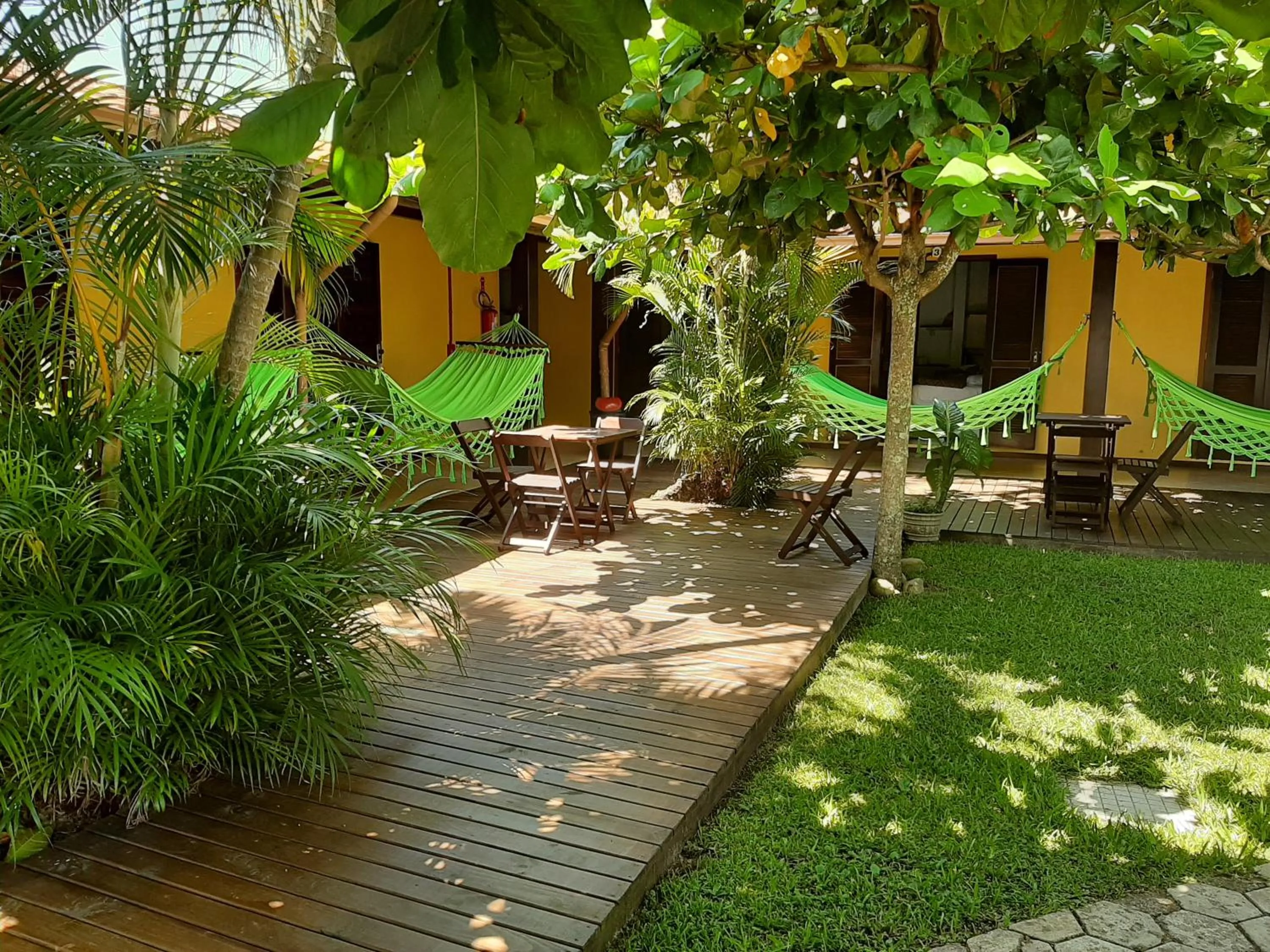 Garden in Pousada Palhocinha Garopaba