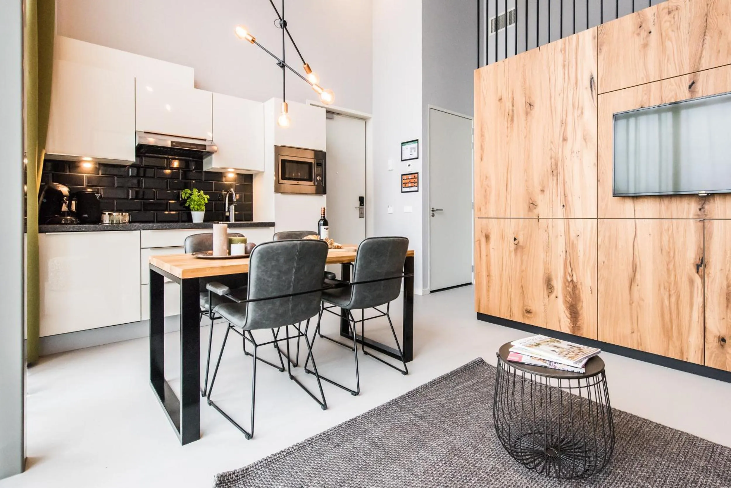 kitchen in YAYS Amsterdam East by Numa