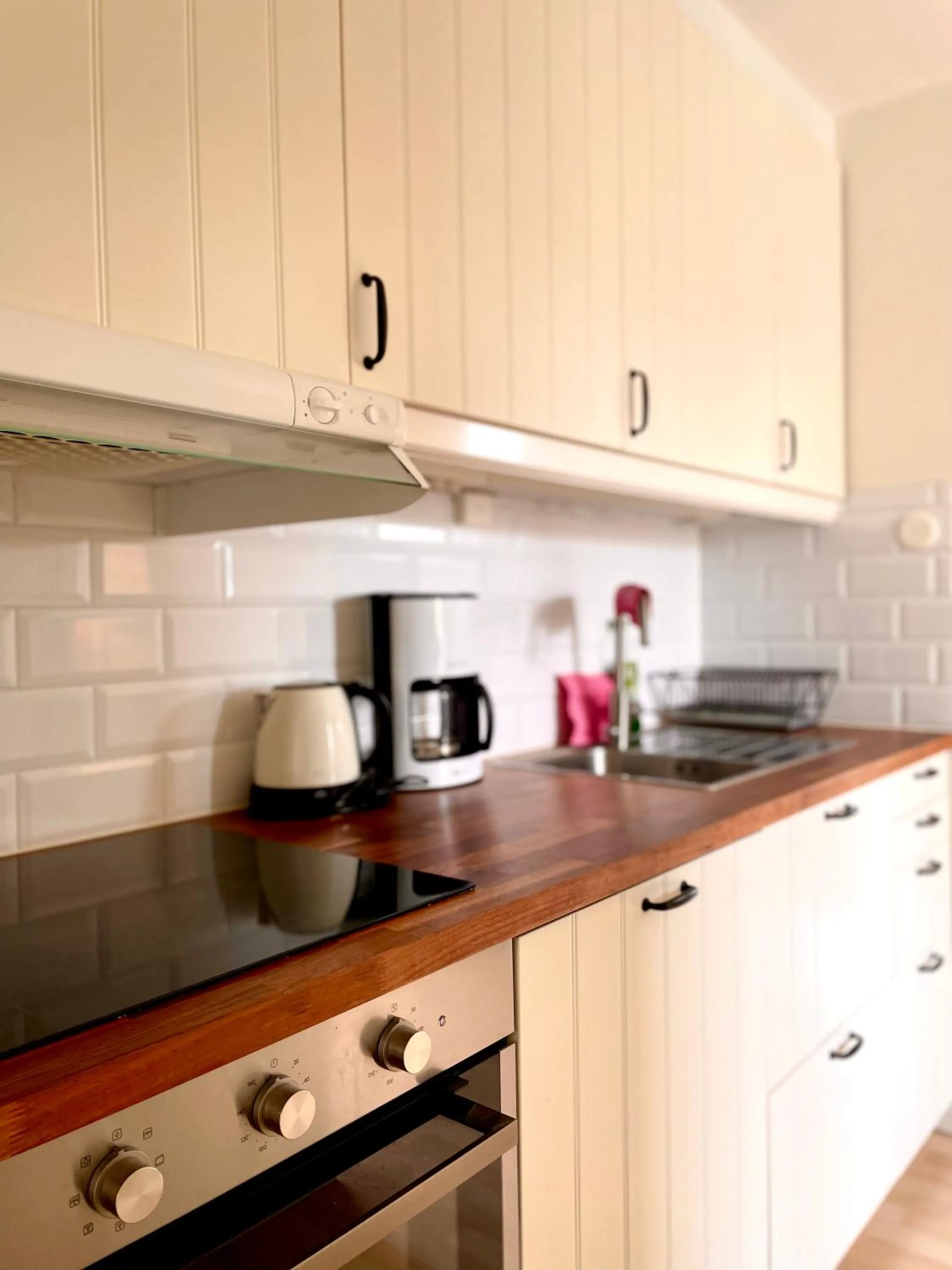 Kitchen or kitchenette in Hotell & Restaurant Solliden