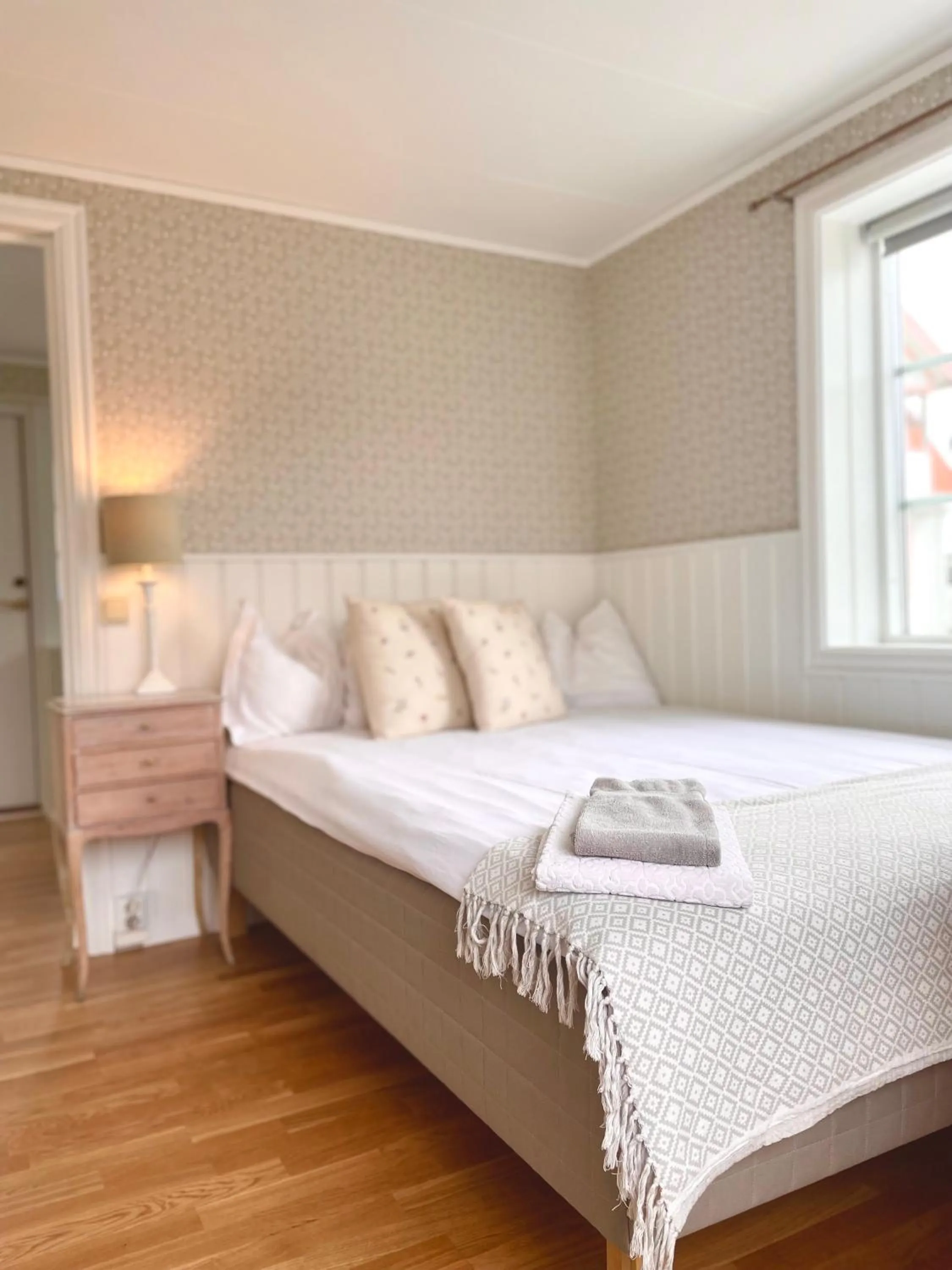 Bed in Hotell & Restaurant Solliden