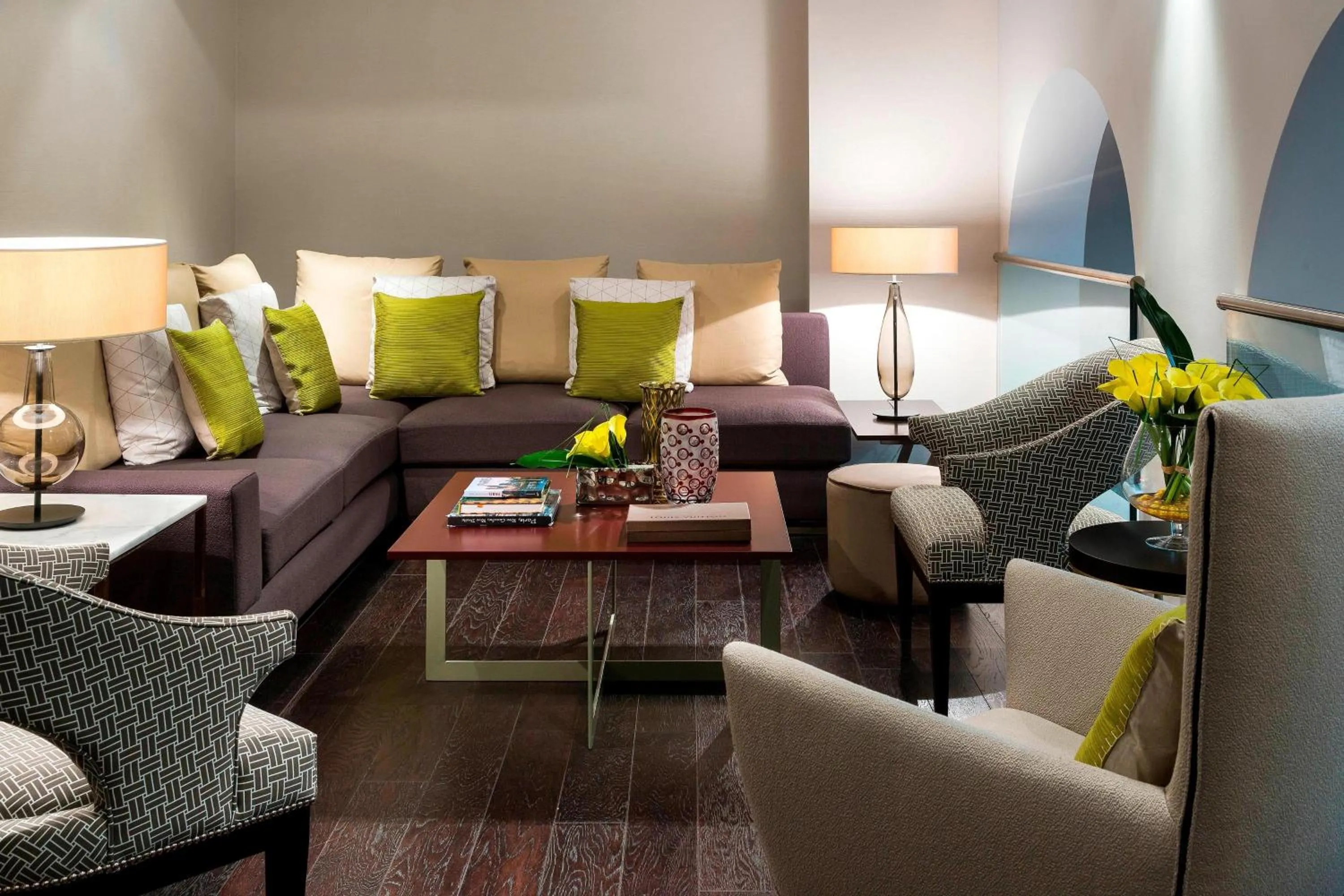 Lobby or reception in Paris Marriott Opera Ambassador Hotel