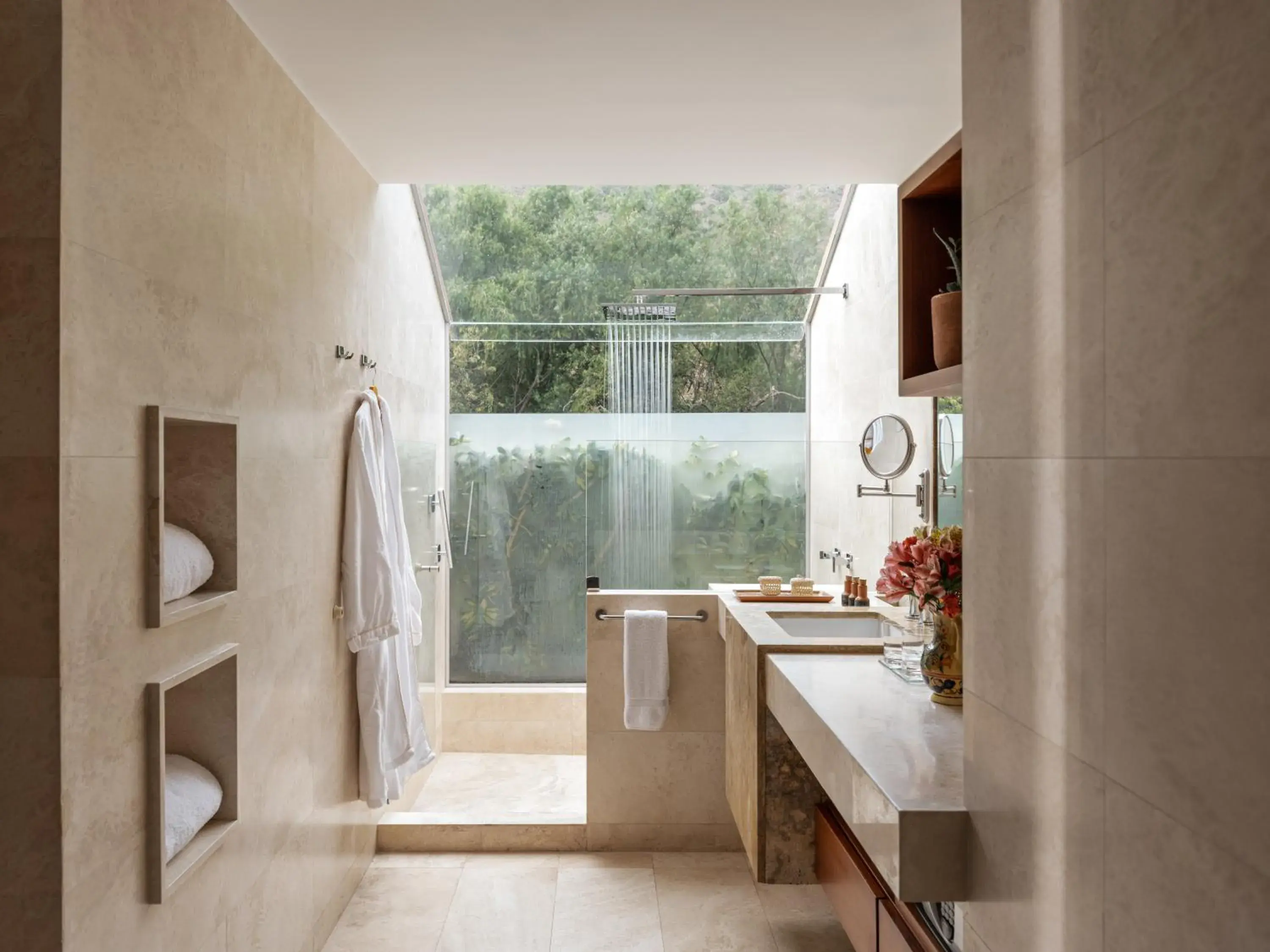 Junior Suite with Two Queen Beds and Garden View in Rio Sagrado, A Belmond Hotel, Sacred Valley Junior Suite with Two Queen Beds and Garden View in Rio Sagrado, A Belmond Hotel, Sacred Valley