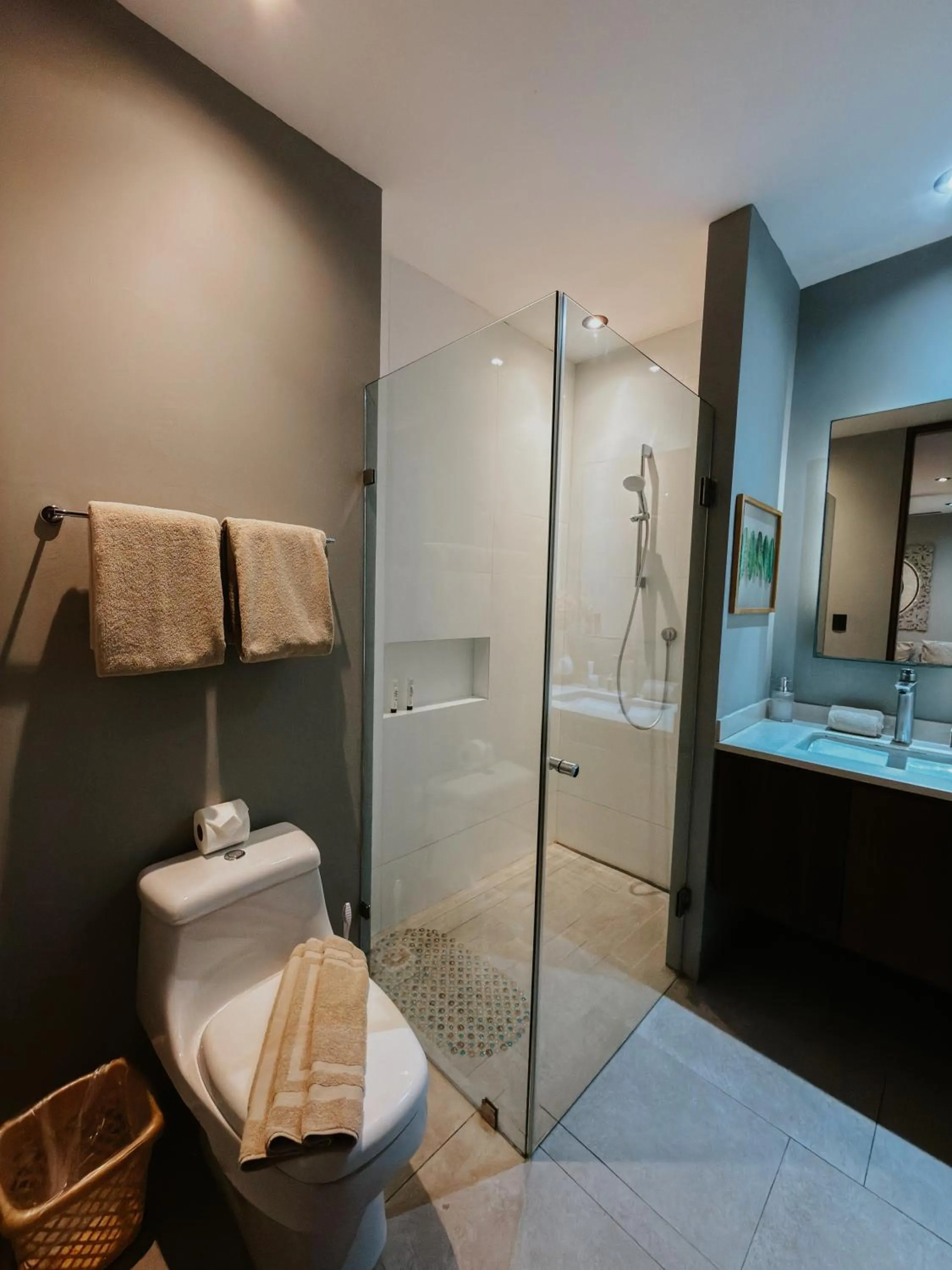 Shower in IT Boutique Hotel & Restaurant