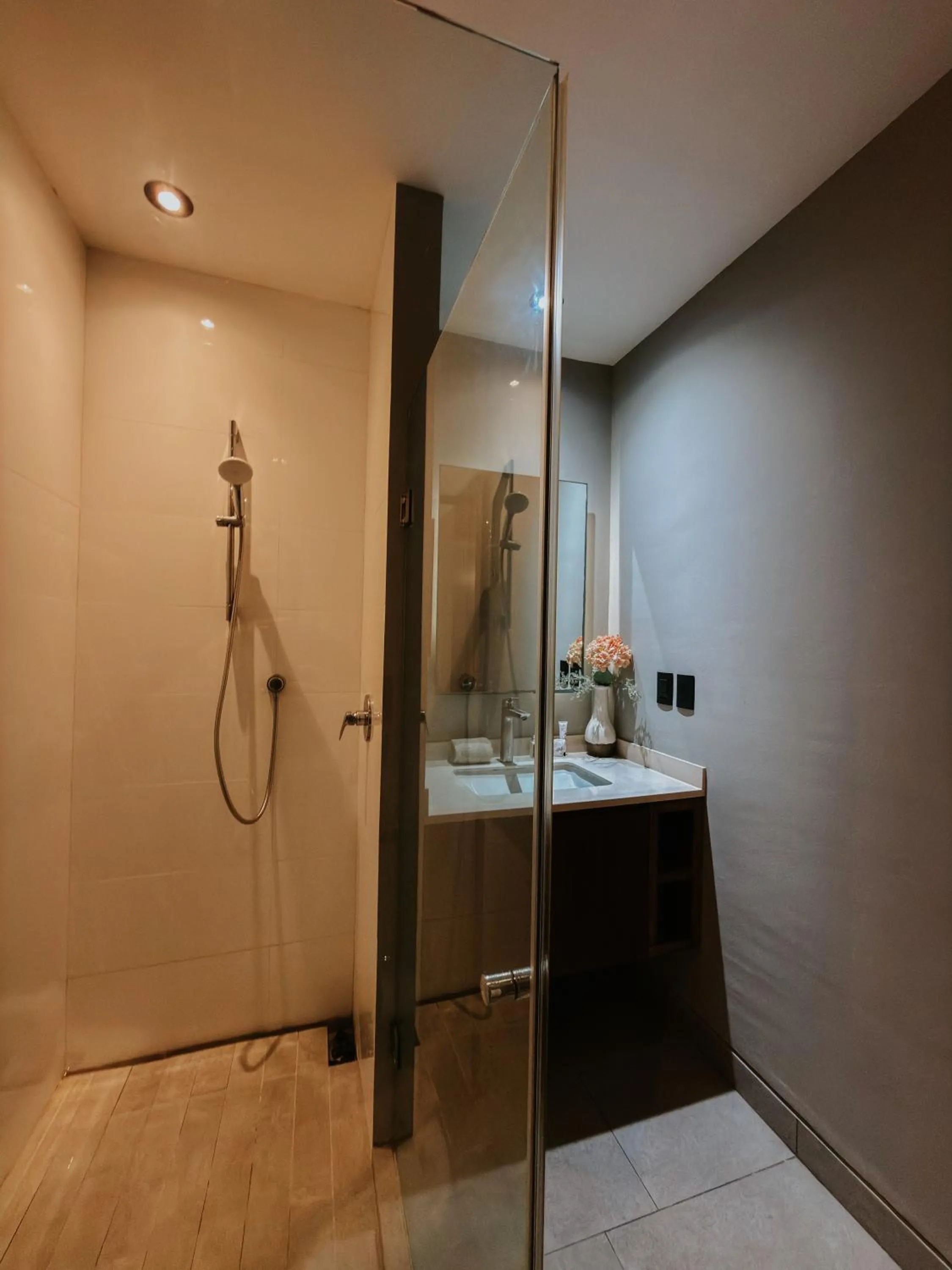 Shower in IT Boutique Hotel & Restaurant