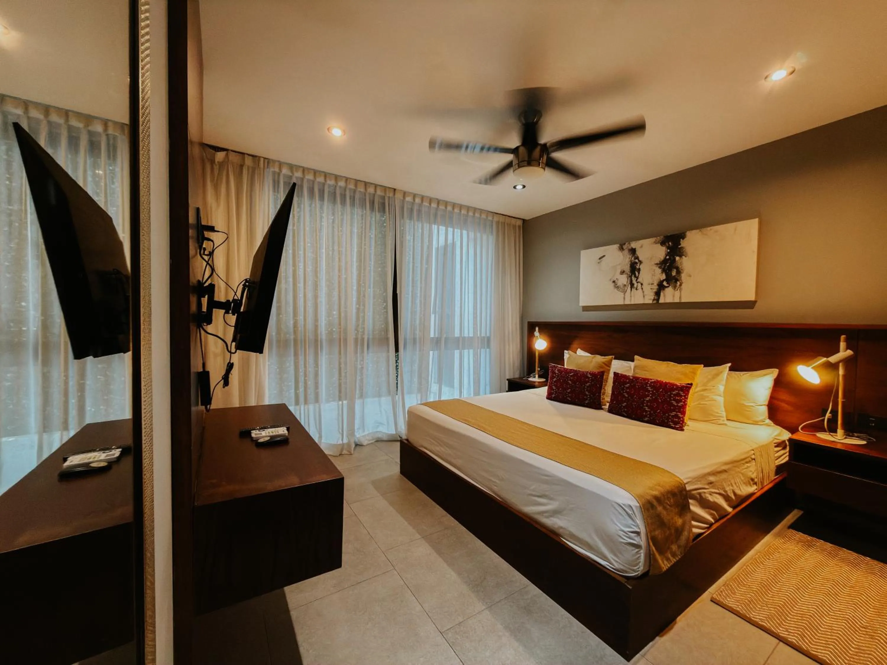 Bed in IT Boutique Hotel & Restaurant