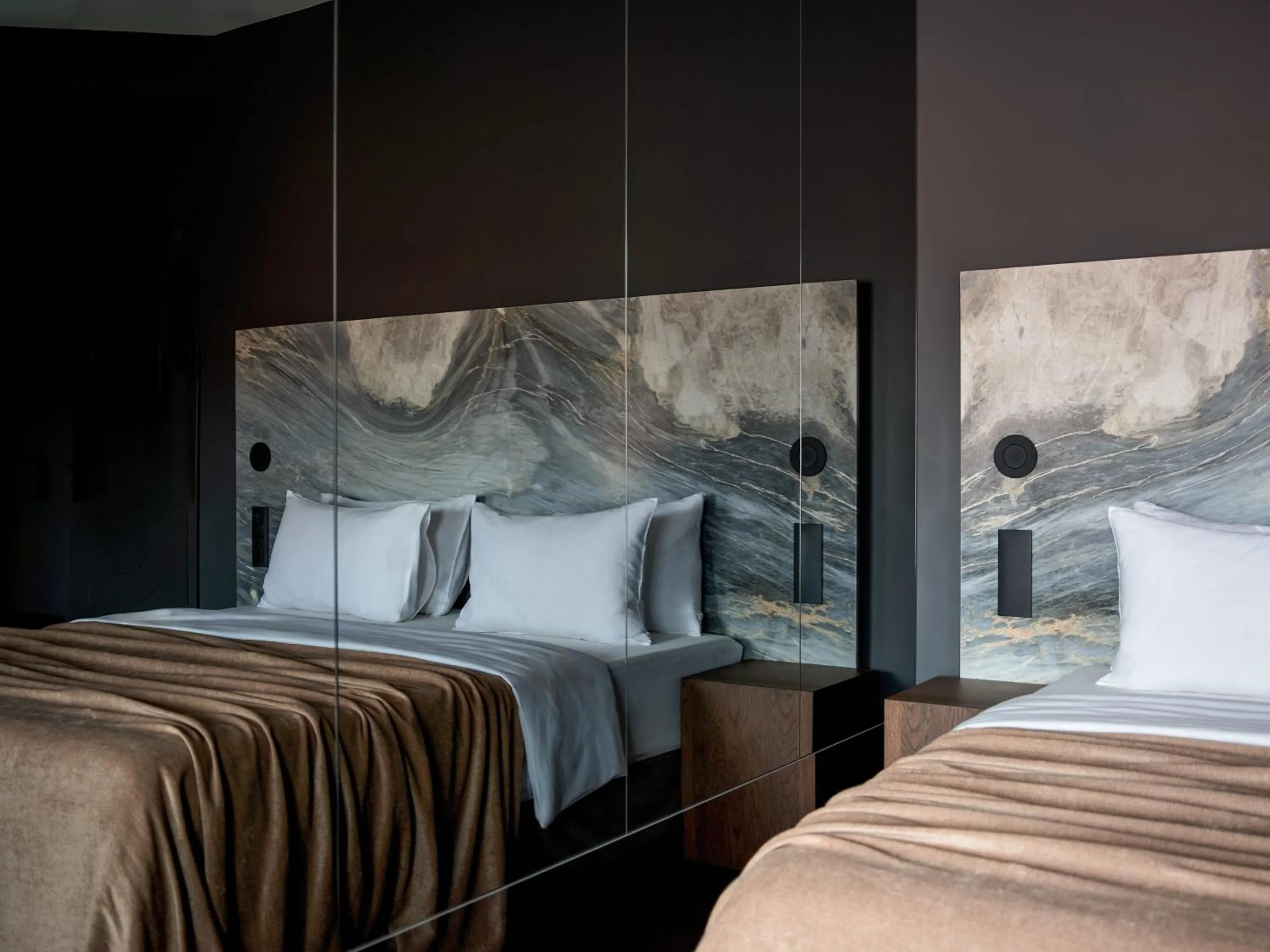 Bed in Hotel Reja, a Member of Design Hotels