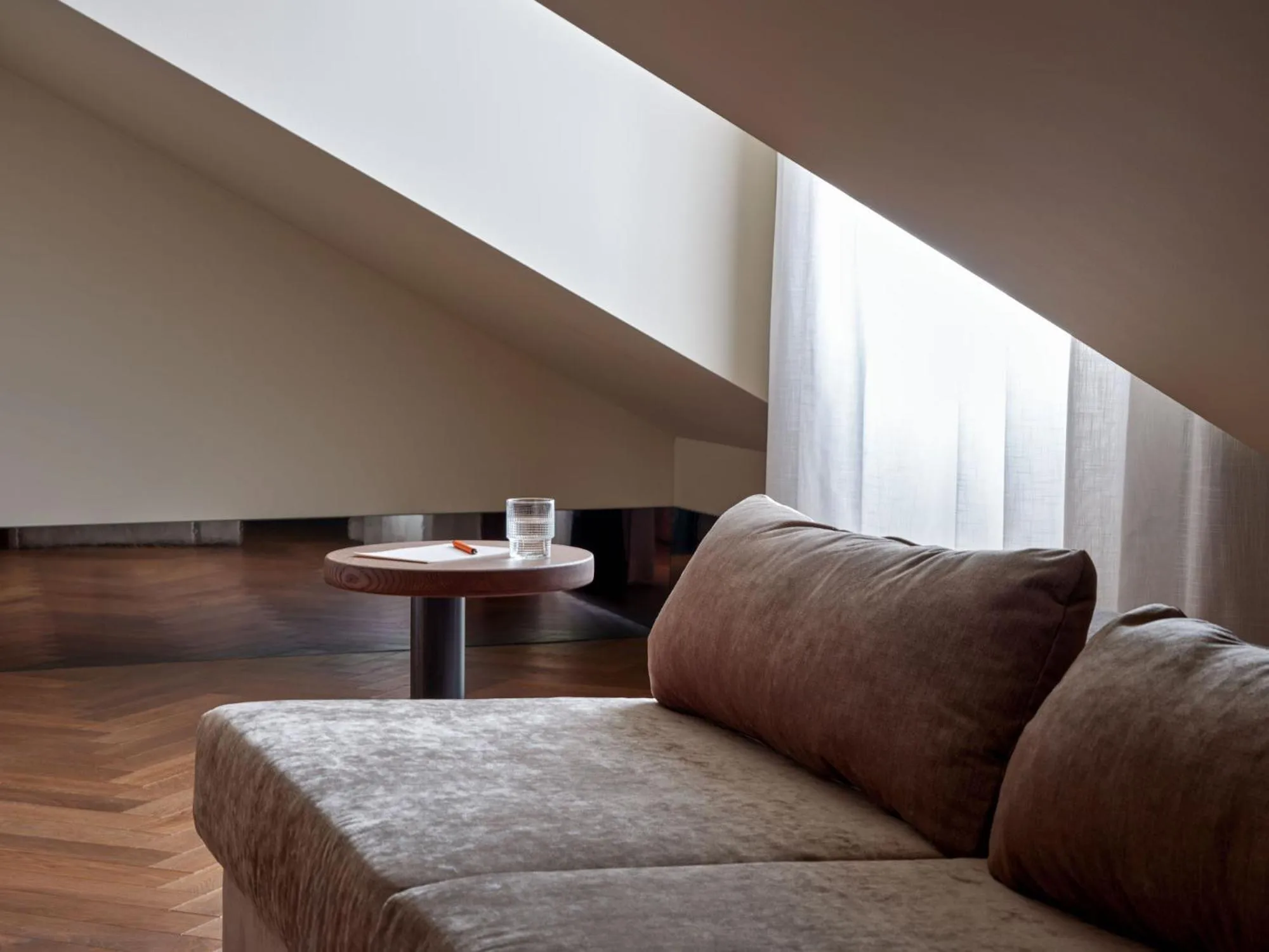 Seating area in Hotel Reja, a Member of Design Hotels