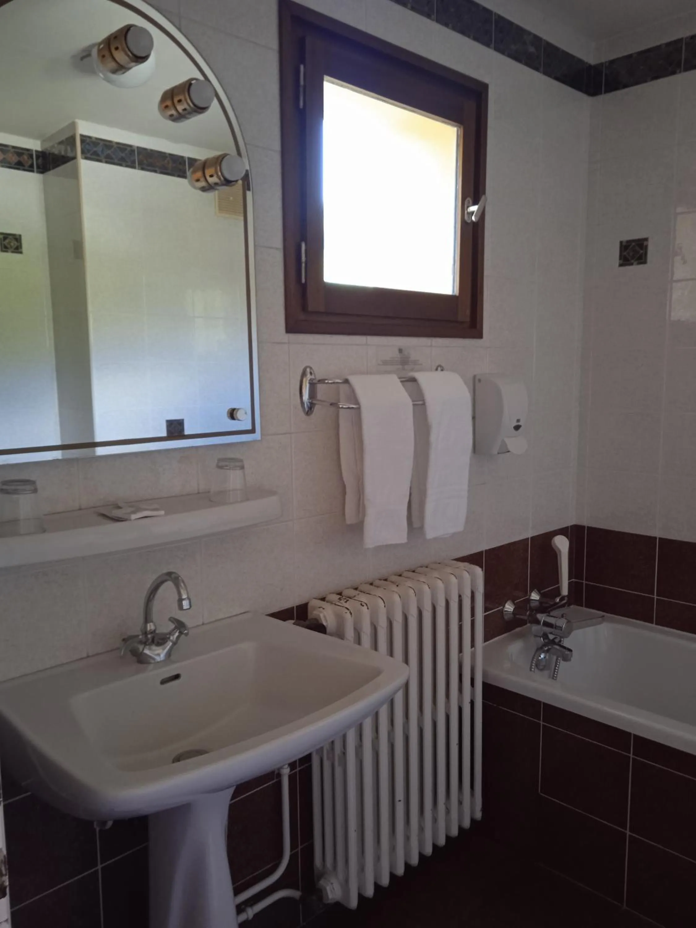 Bathroom in Hotel les Sapins
