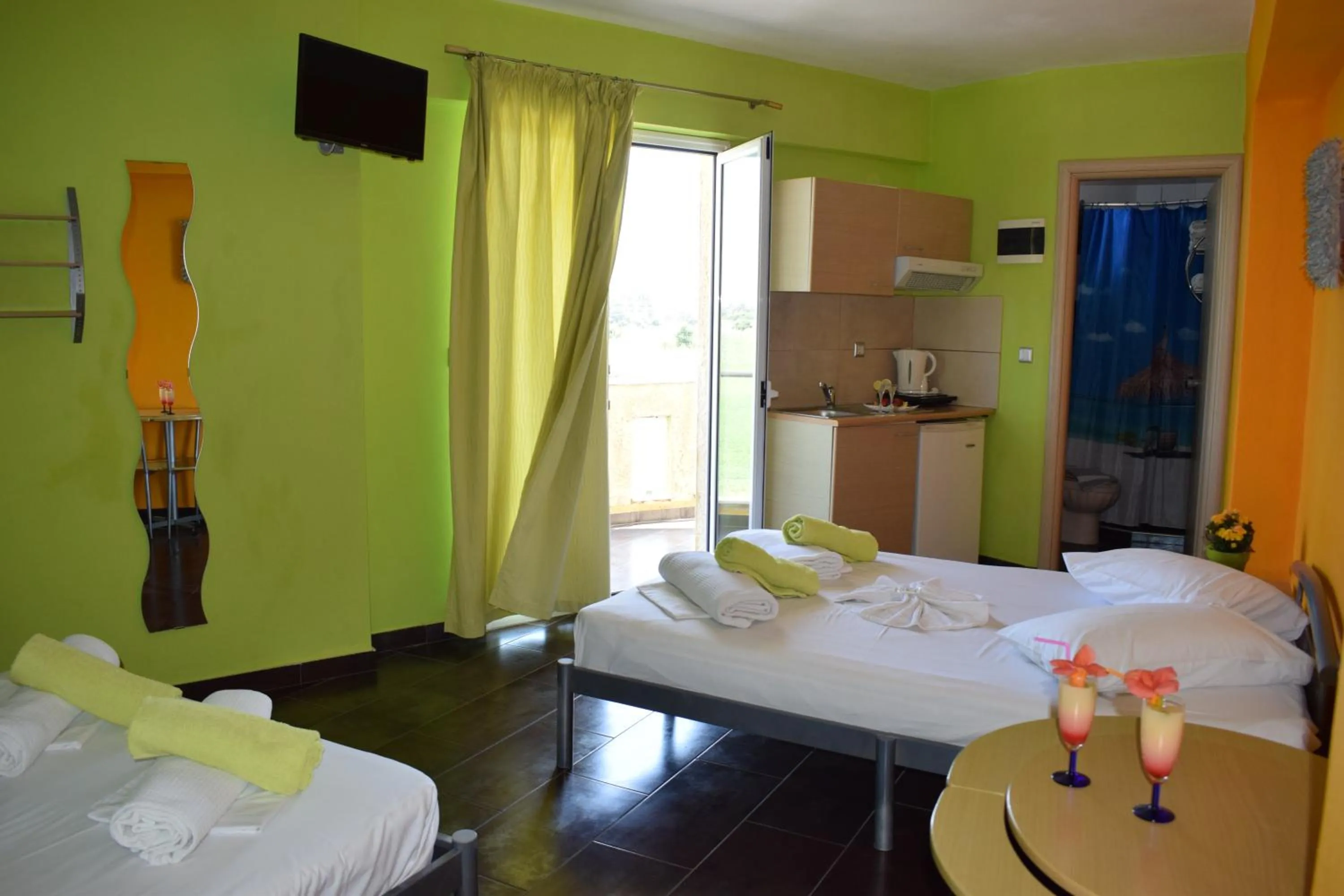 Bed in Lilalo Ηotel