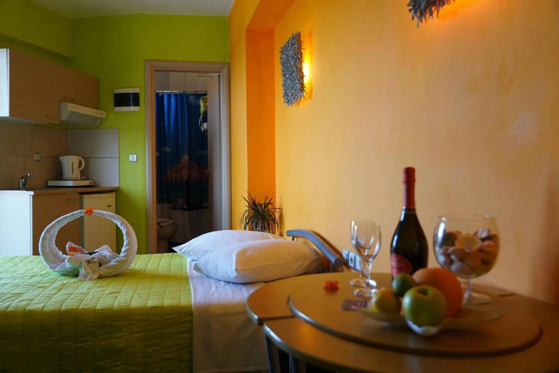 Bedroom in Lilalo Ηotel