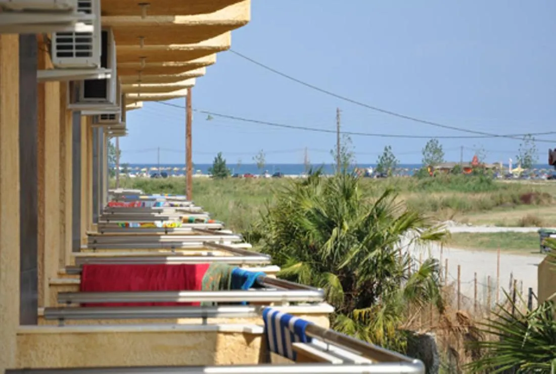 Balcony/Terrace in Lilalo Ηotel