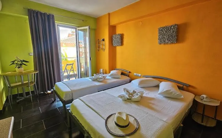 Photo of the whole room, Bed in Lilalo Ηotel
