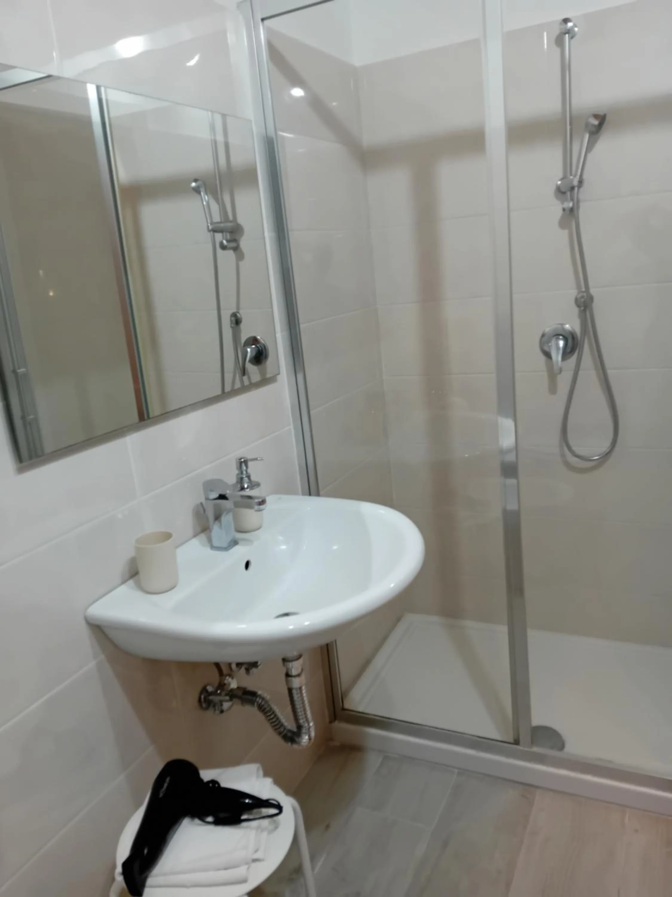 Shower in 3 A b&b