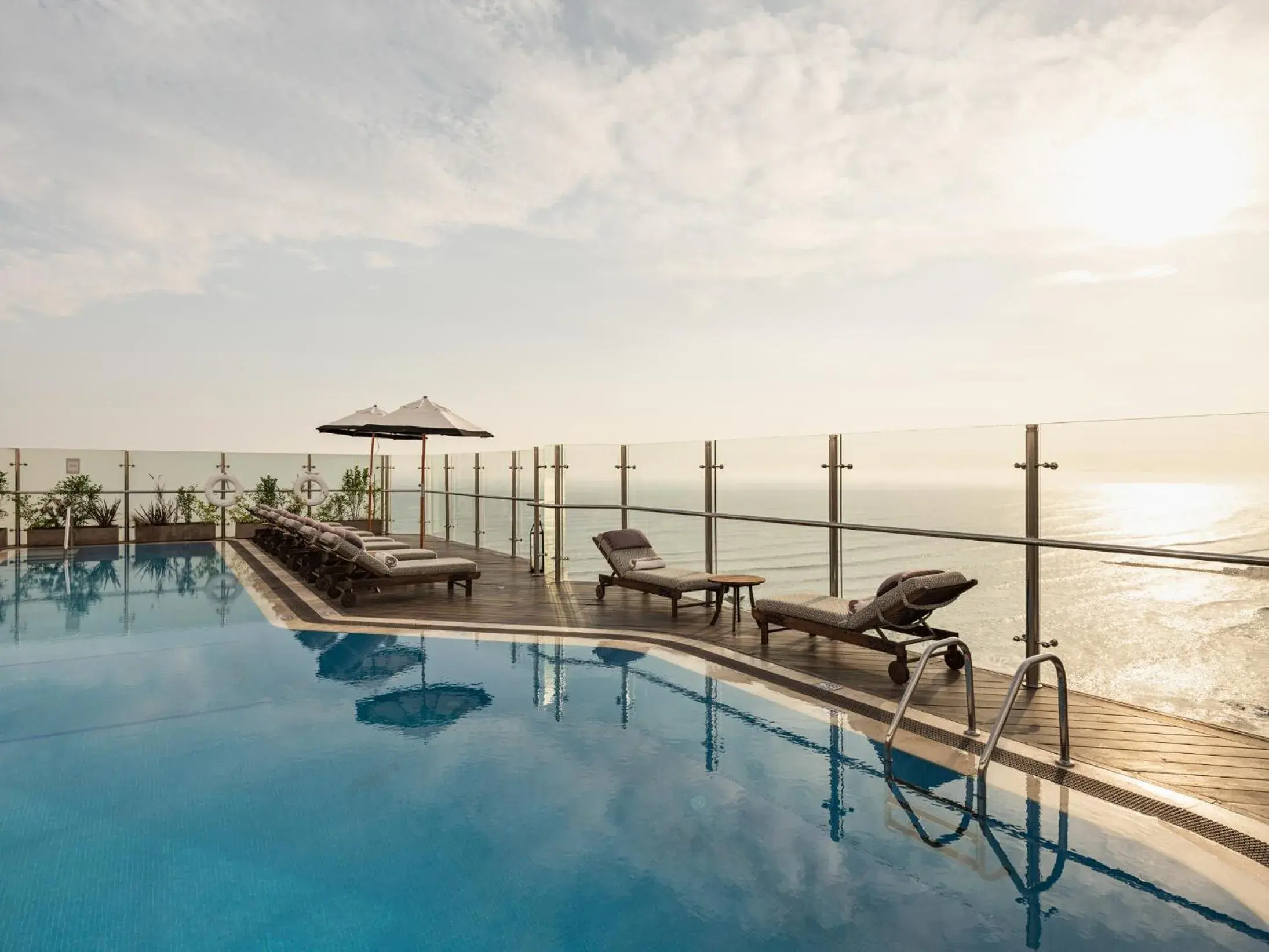 Swimming pool in Miraflores Park, A Belmond Hotel, Lima Swimming pool in Miraflores Park, A Belmond Hotel, Lima