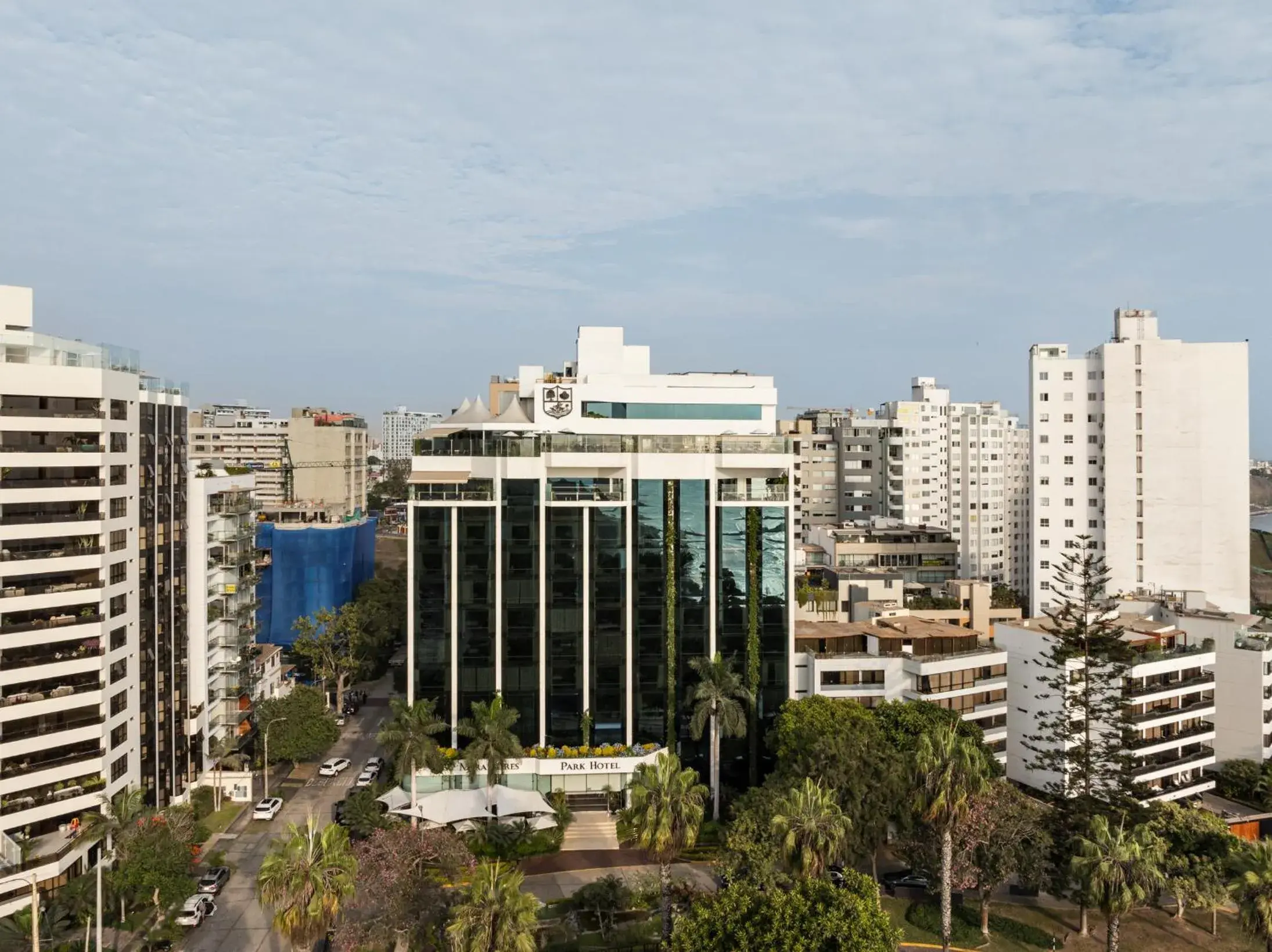 Facade/entrance in Miraflores Park, A Belmond Hotel, Lima Facade/entrance in Miraflores Park, A Belmond Hotel, Lima