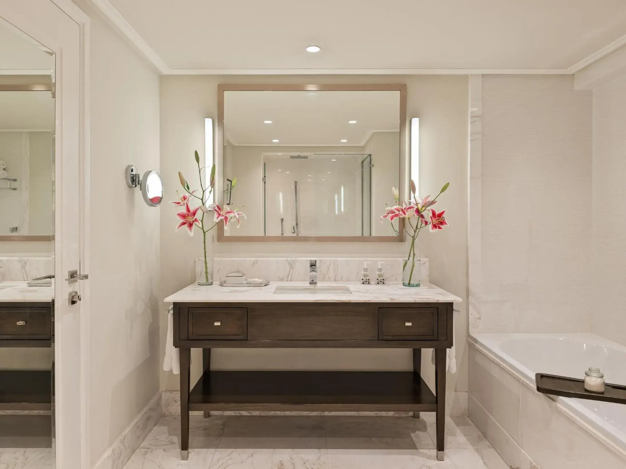 Bathroom in Miraflores Park, A Belmond Hotel, Lima Bathroom in Miraflores Park, A Belmond Hotel, Lima