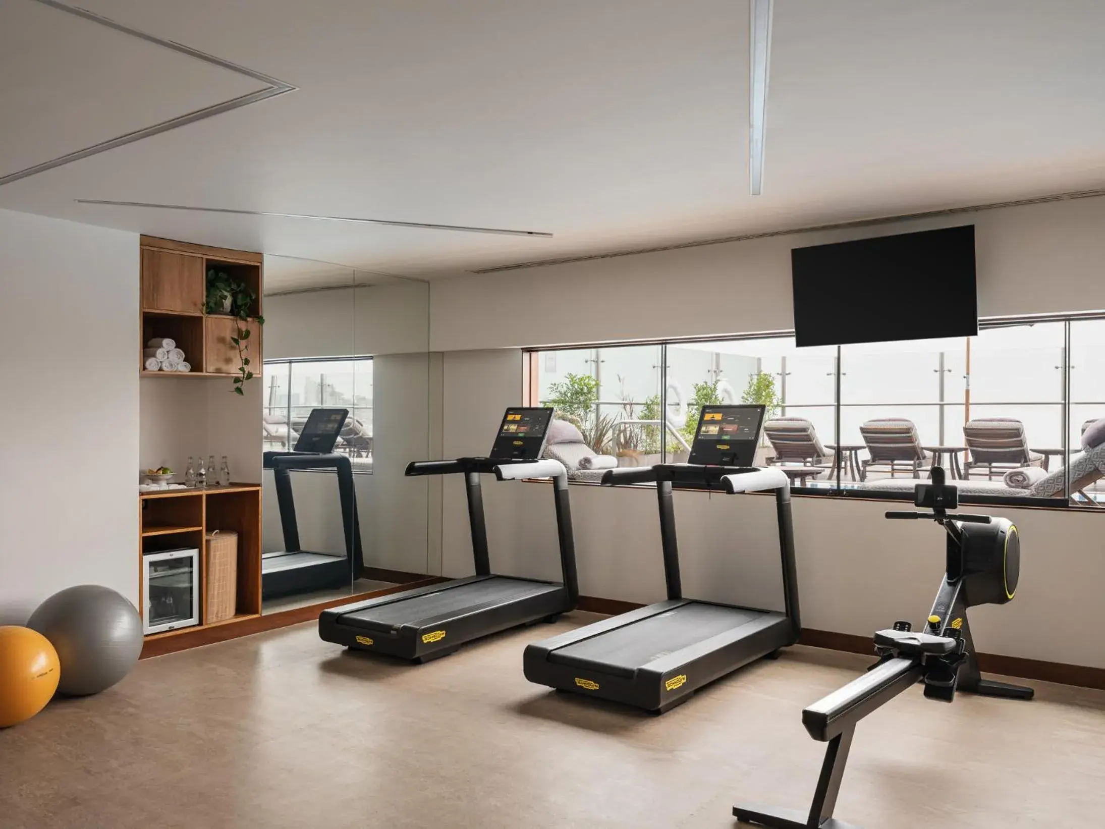 Fitness centre/facilities in Miraflores Park, A Belmond Hotel, Lima Fitness centre/facilities in Miraflores Park, A Belmond Hotel, Lima