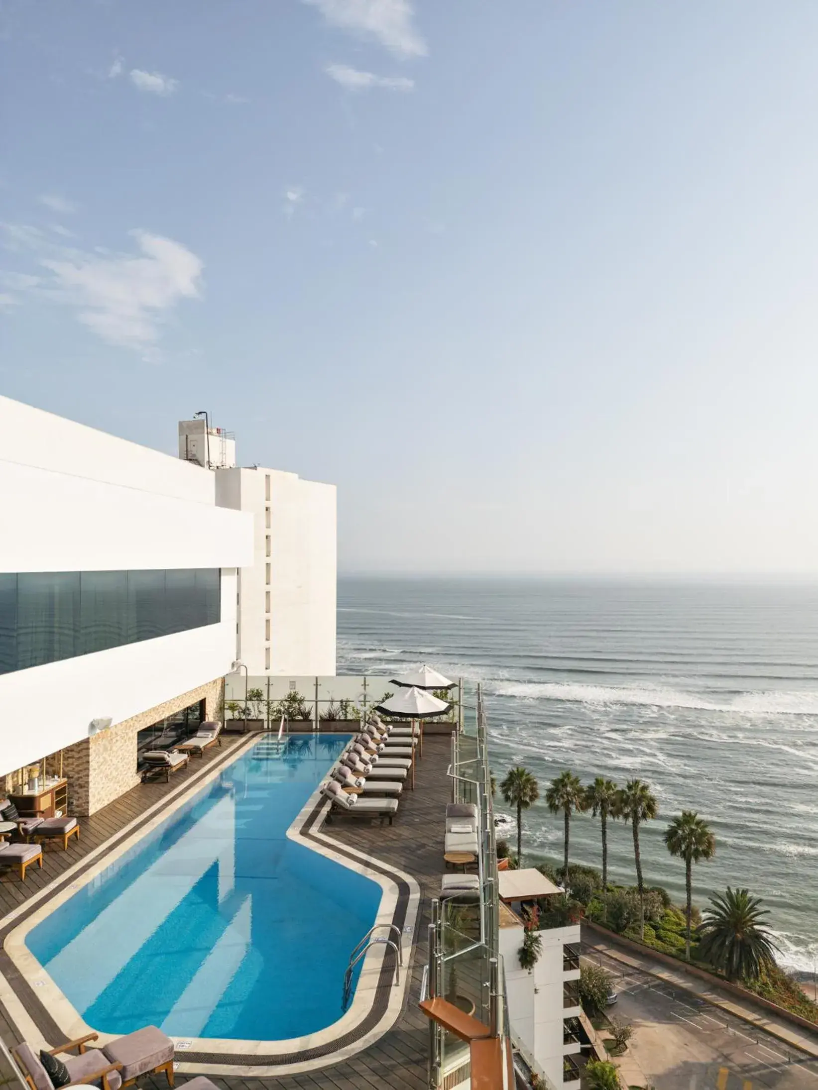 Swimming pool in Miraflores Park, A Belmond Hotel, Lima Swimming pool in Miraflores Park, A Belmond Hotel, Lima