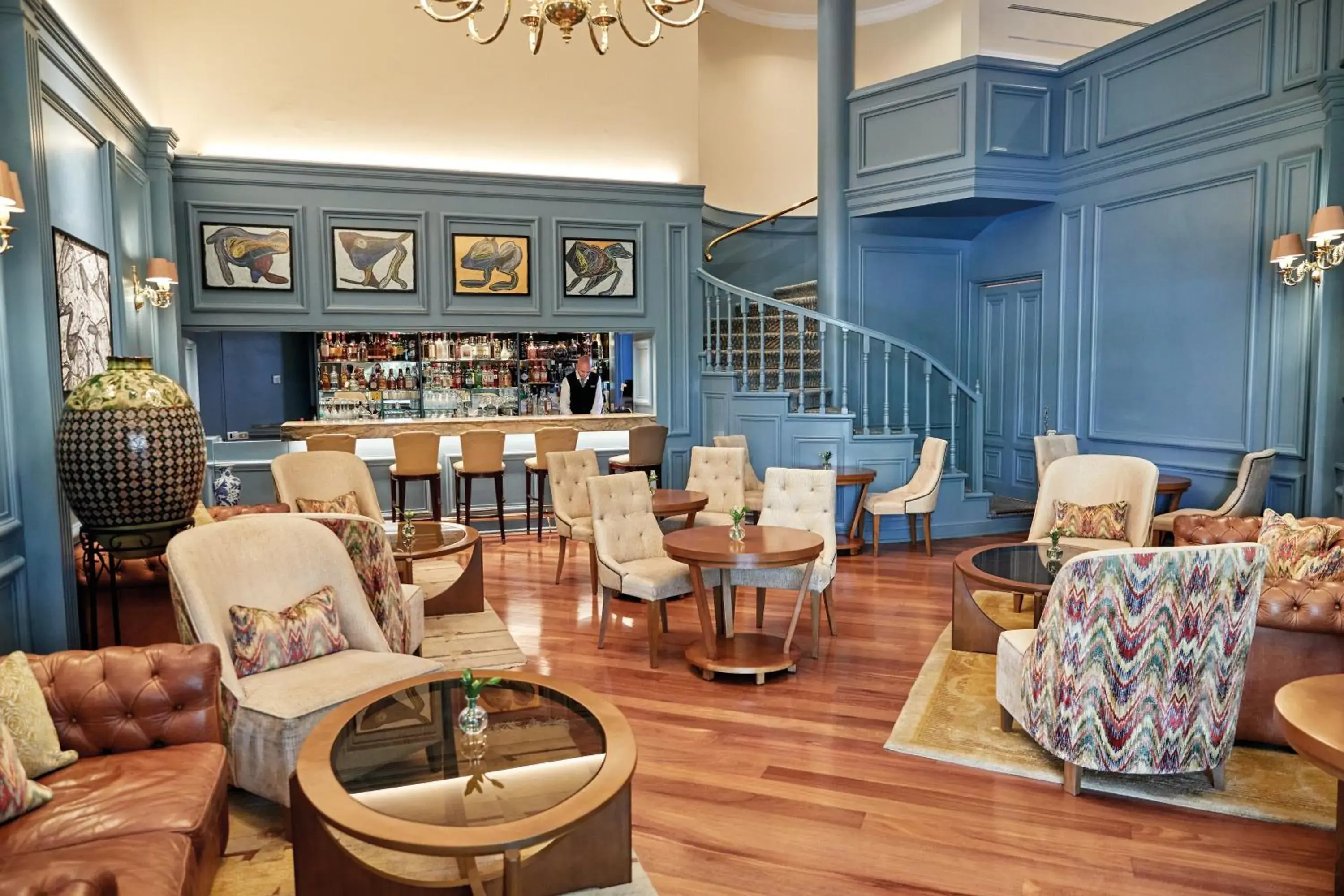 Lounge or bar in Miraflores Park, A Belmond Hotel, Lima Lounge or bar in Miraflores Park, A Belmond Hotel, Lima