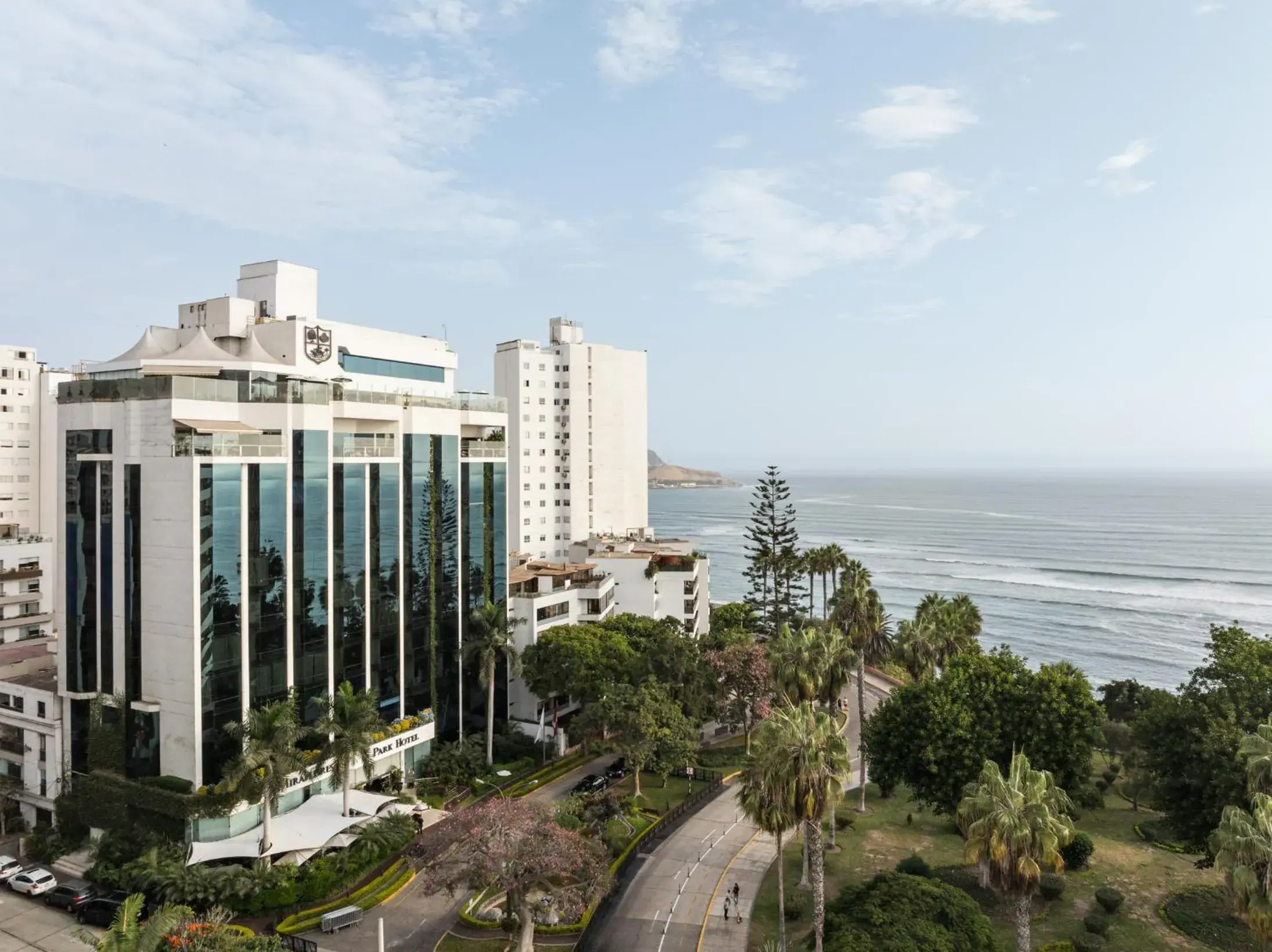 Facade/entrance in Miraflores Park, A Belmond Hotel, Lima Facade/entrance in Miraflores Park, A Belmond Hotel, Lima