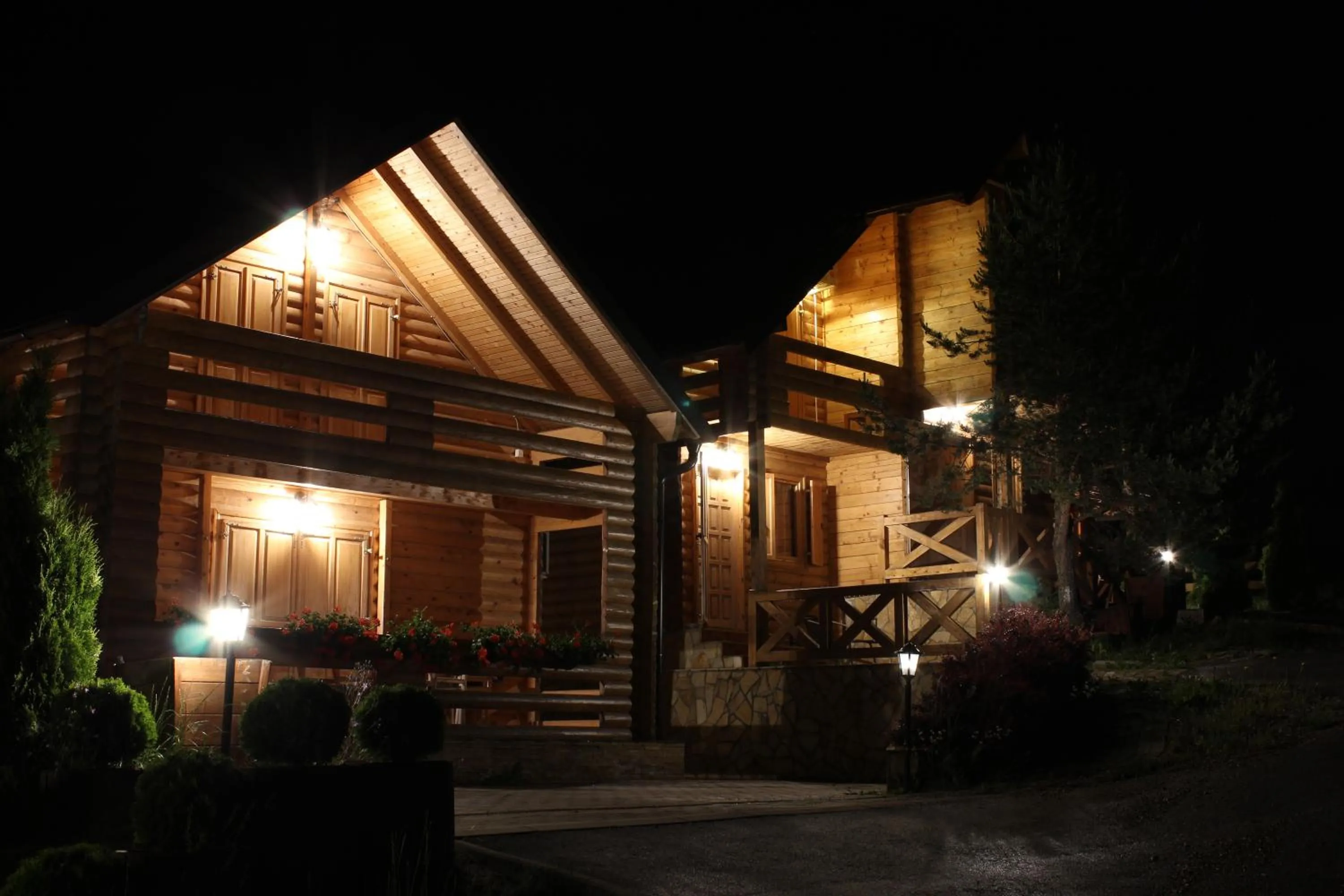 Property building in Villa Natural Wood