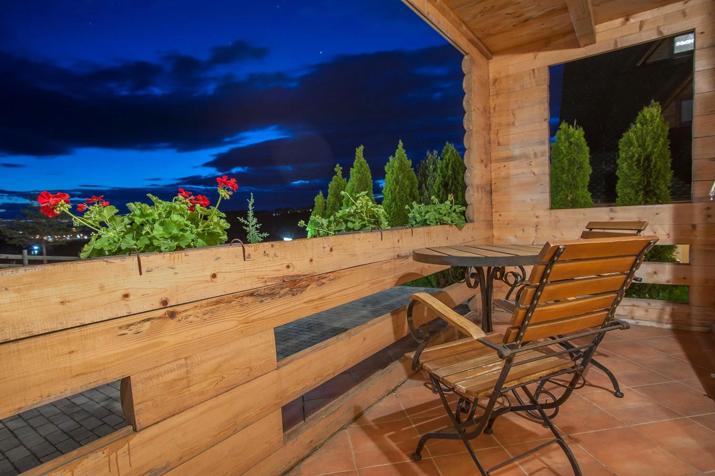 Property building in Villa Natural Wood