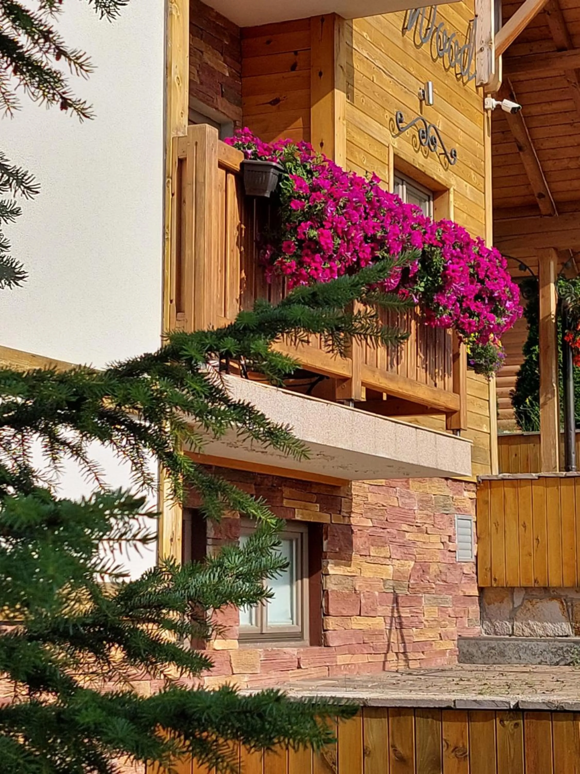 Property building in Villa Natural Wood