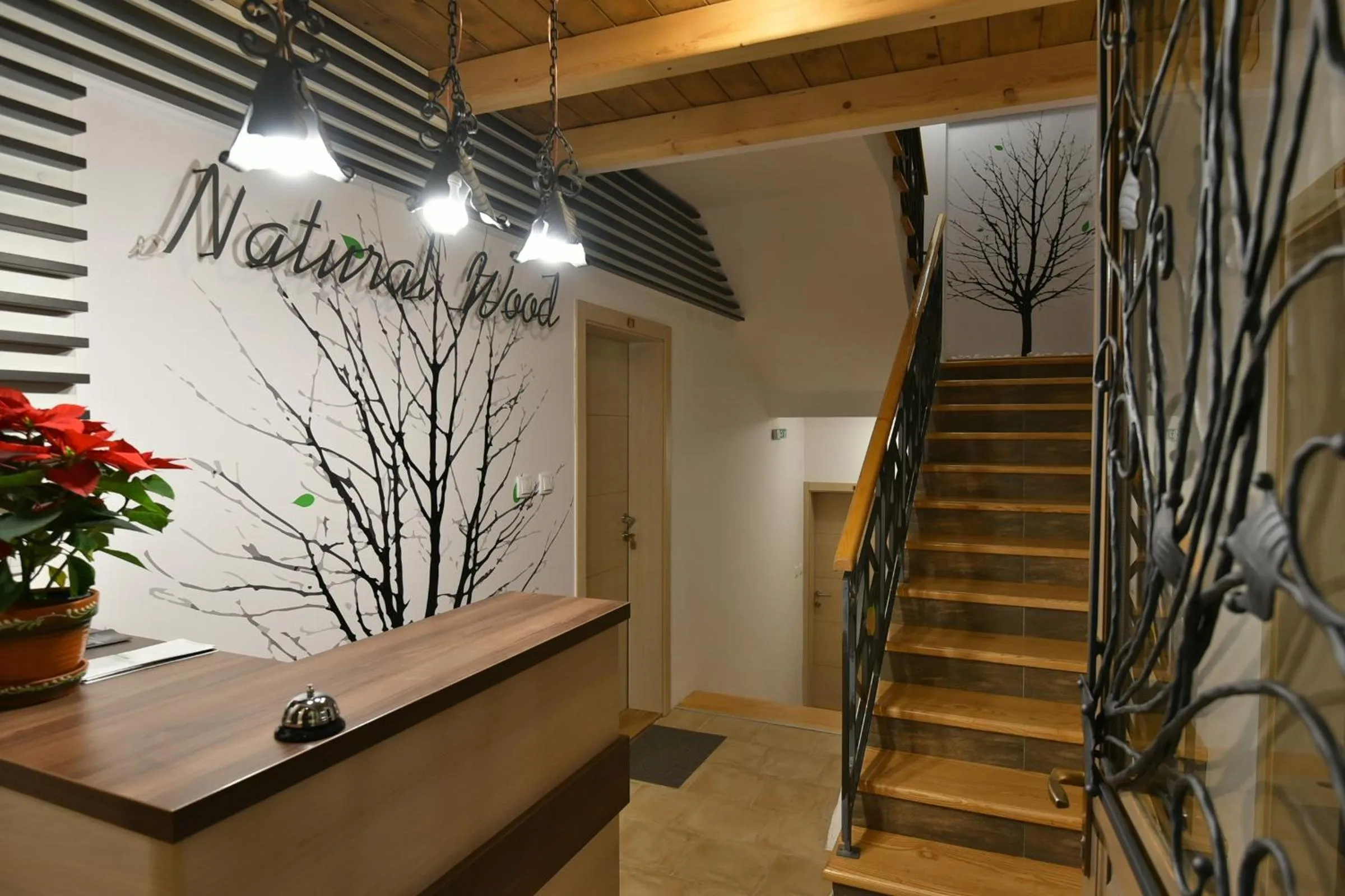 Lobby or reception in Villa Natural Wood