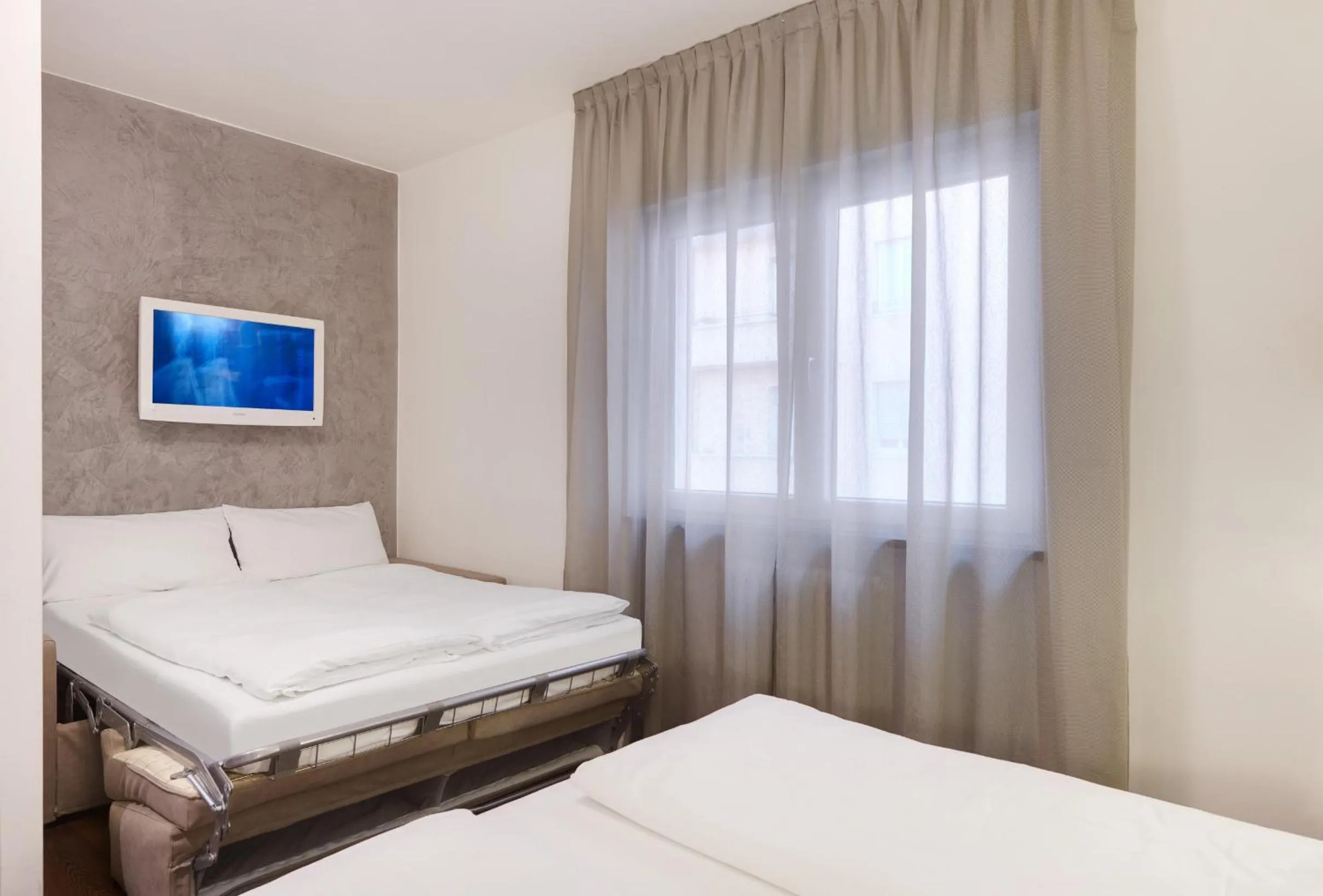 Bed in Hotel Asterix