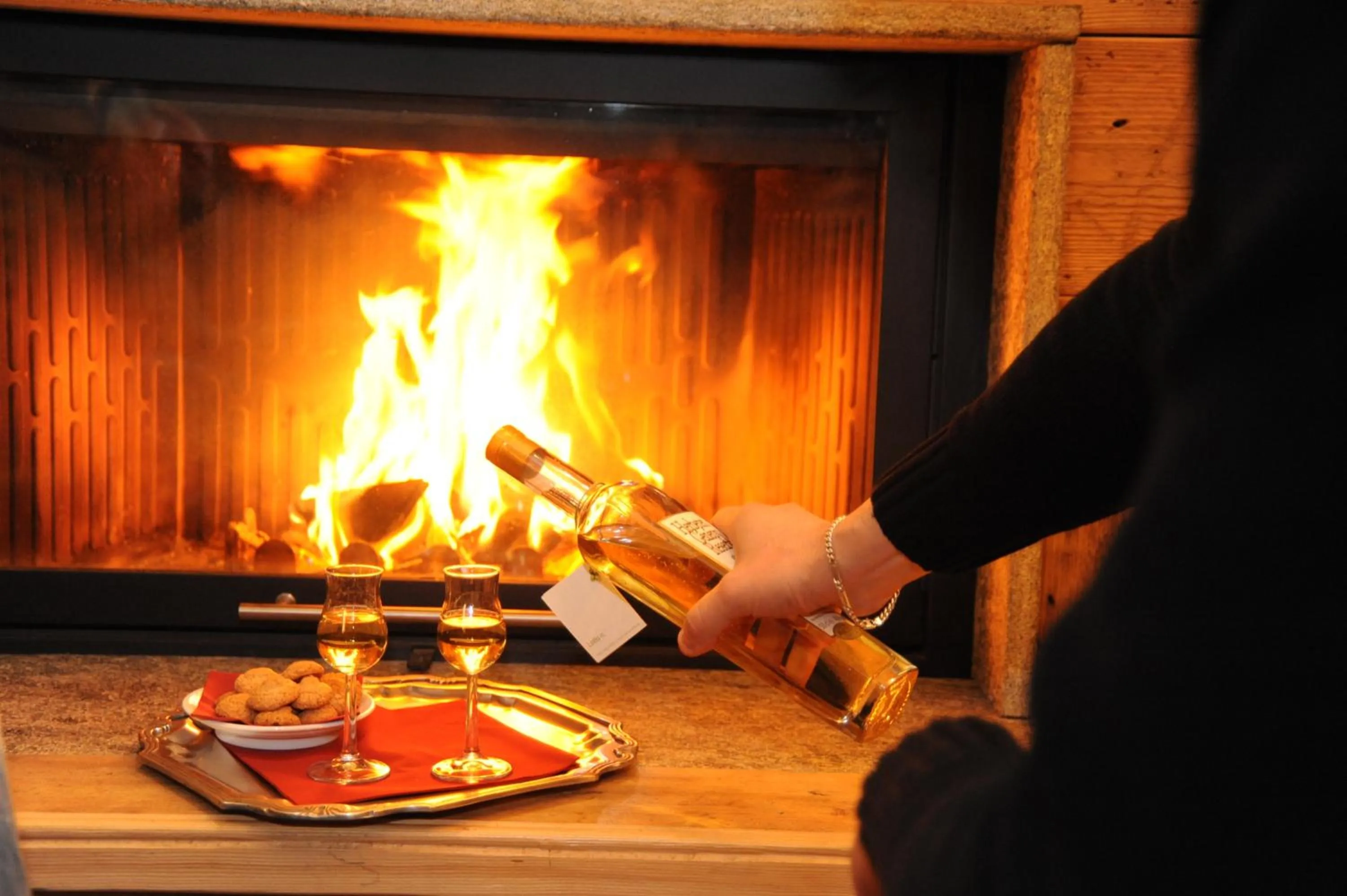 Decorative detail in Laghetto Alpine Hotel & Restaurant