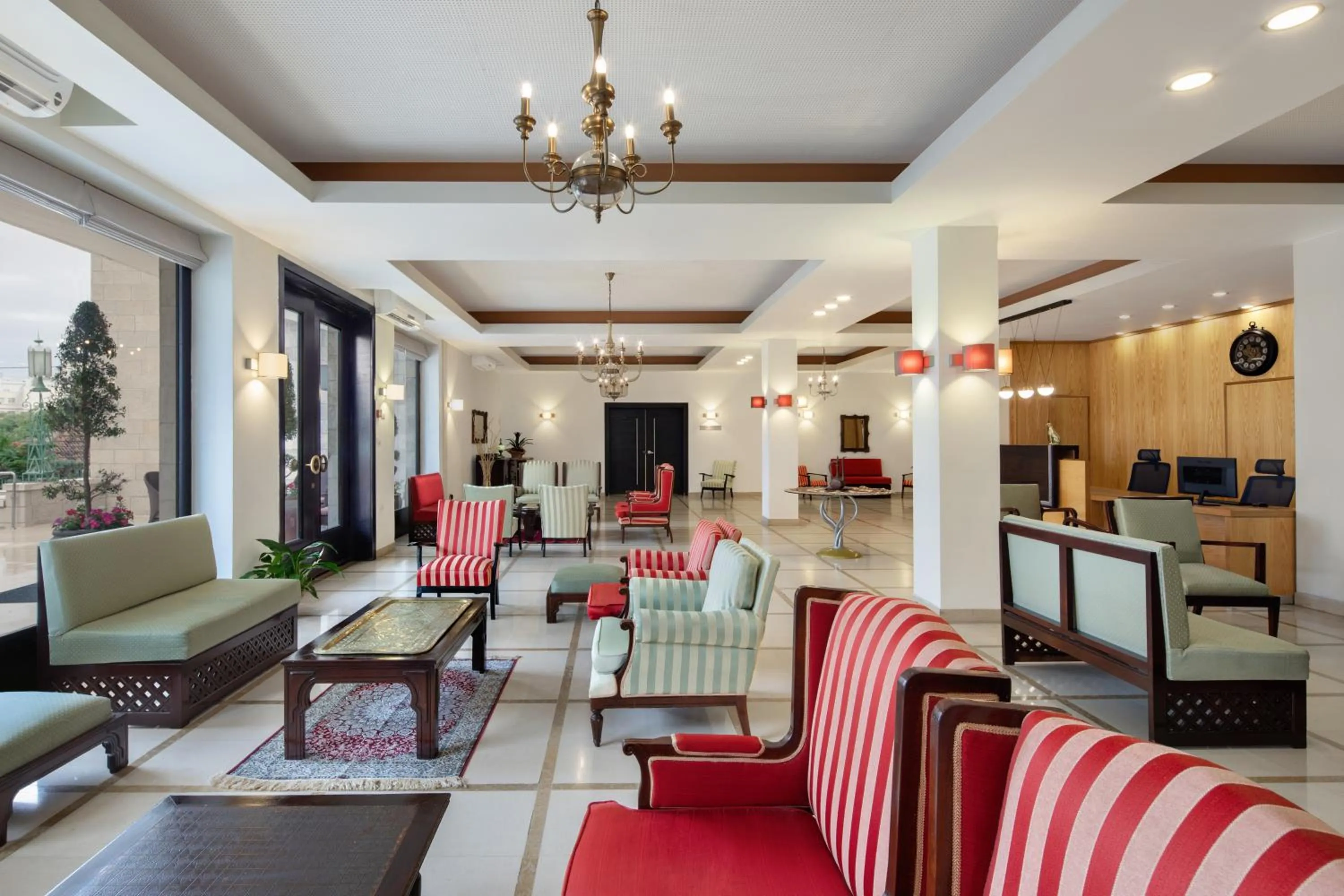 Lobby or reception in Legacy Hotel