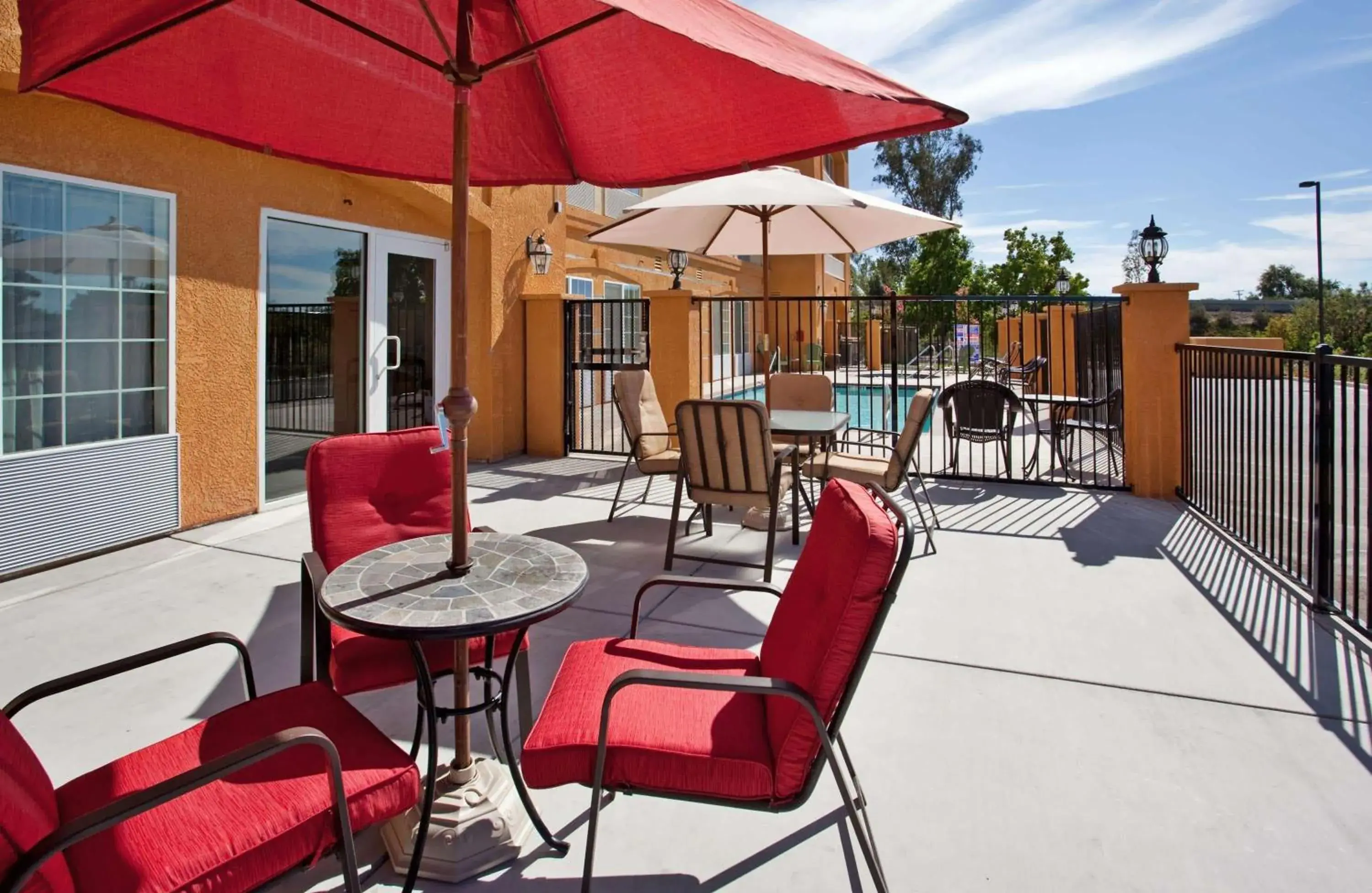 Property building in La Quinta by Wyndham Fowler Property building in La Quinta by Wyndham Fowler