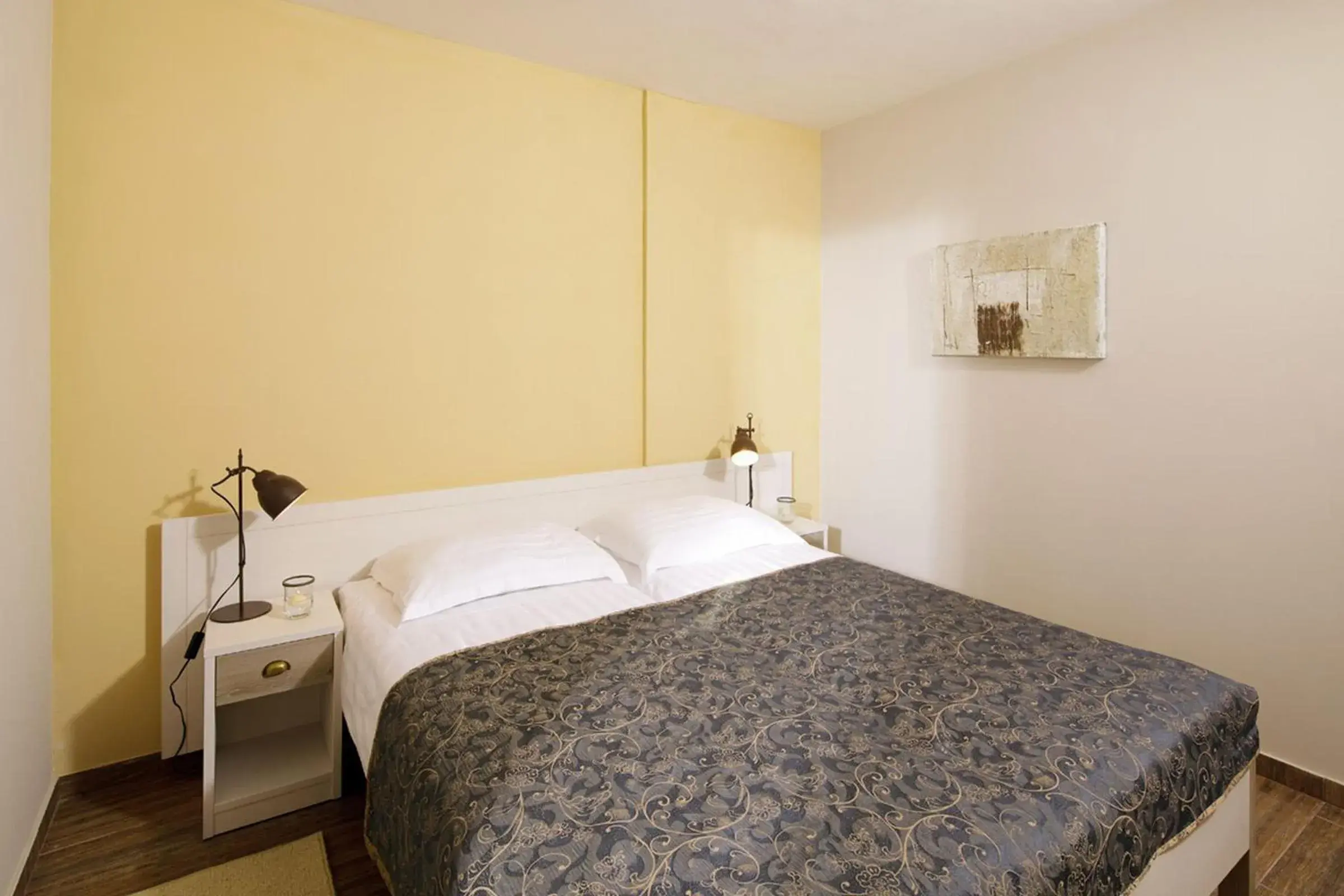 Bed in Apartments Amfora Plava Laguna Bed in Apartments Amfora Plava Laguna