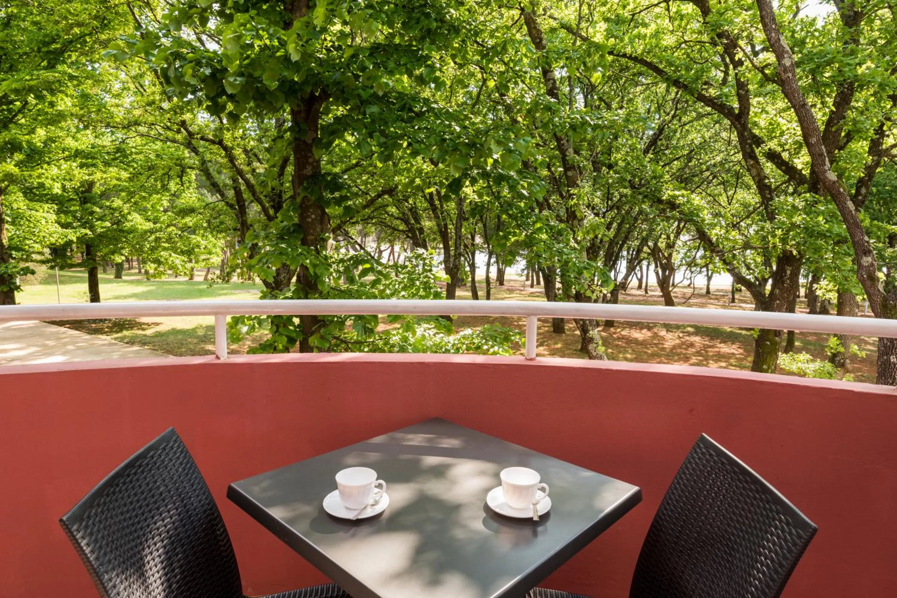 Balcony/Terrace in Apartments Amfora Plava Laguna