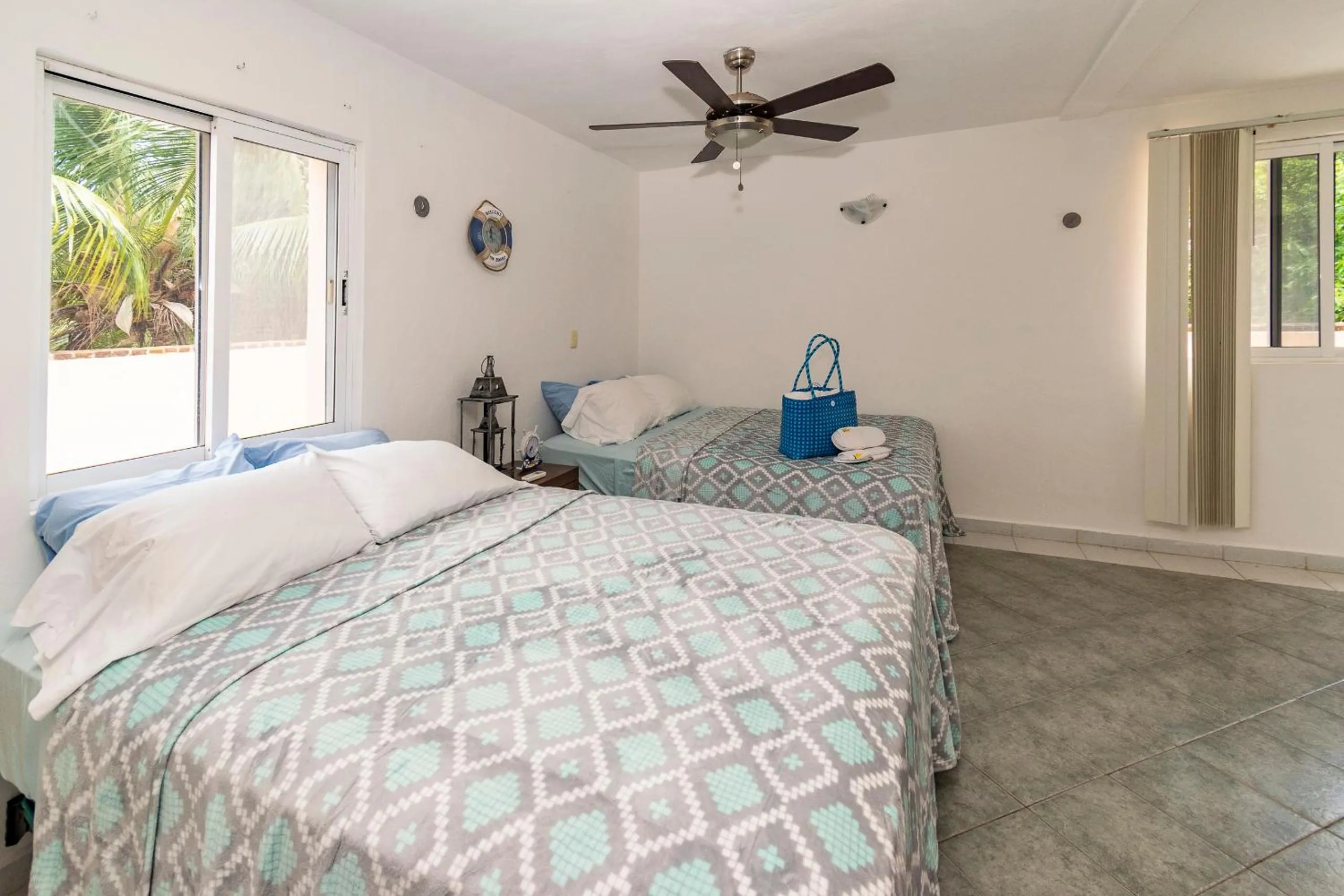 Bed in AMAXING Cancun Airport