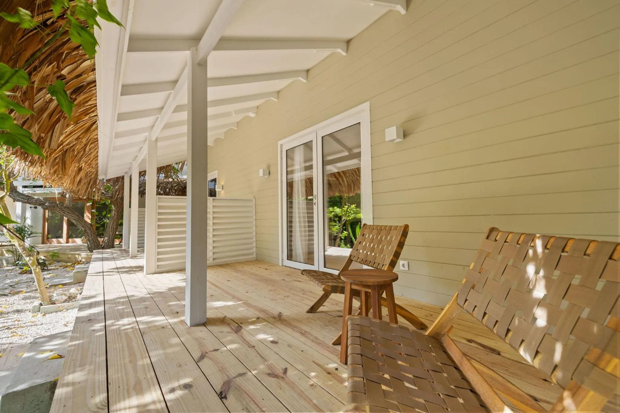 Balcony/Terrace in Sorobon Luxury Beach Resort