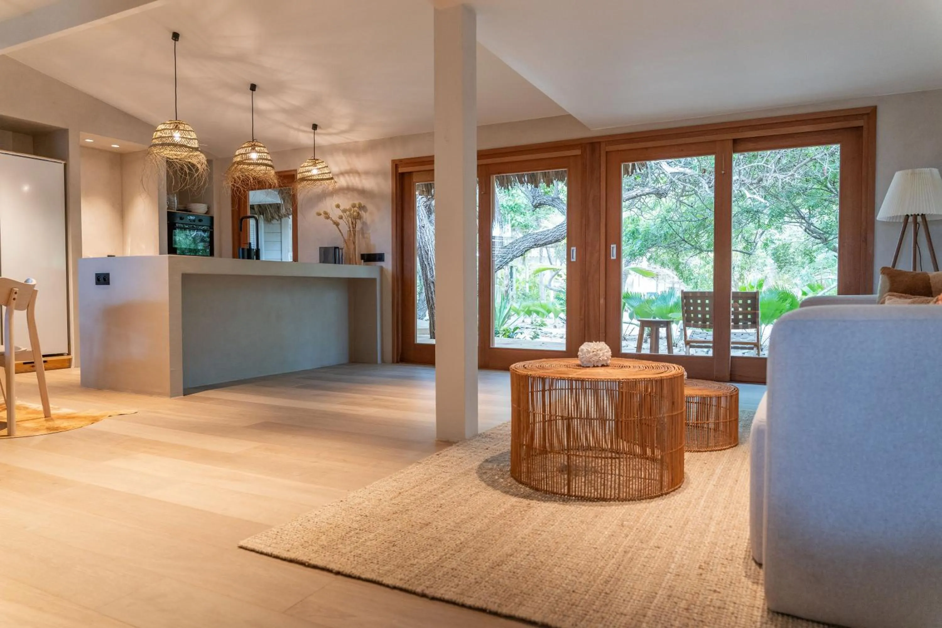 Seating area in Sorobon Luxury Beach Resort