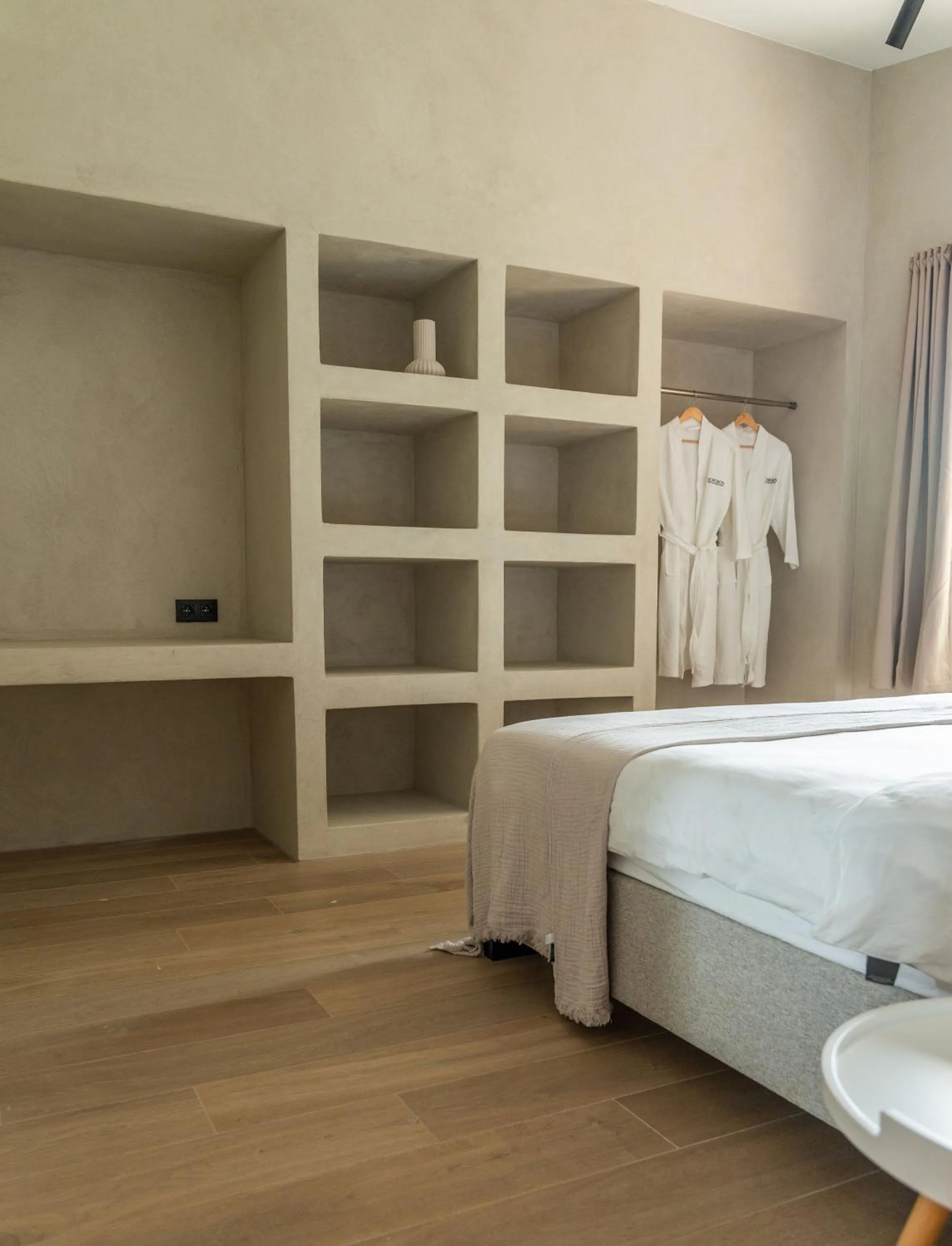 Bed in Sorobon Luxury Beach Resort