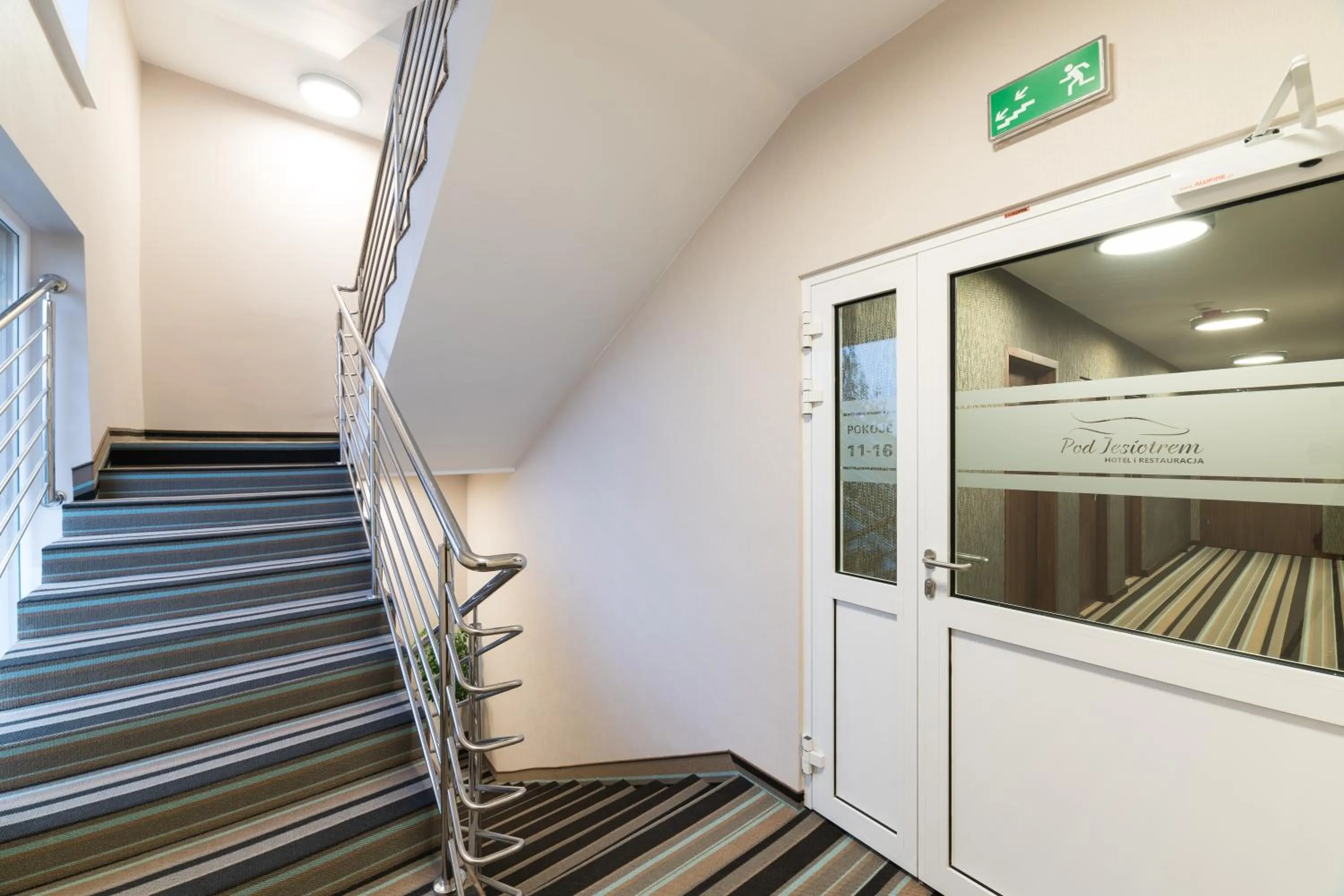 Lobby or reception in Hotel Pod Jesiotrem