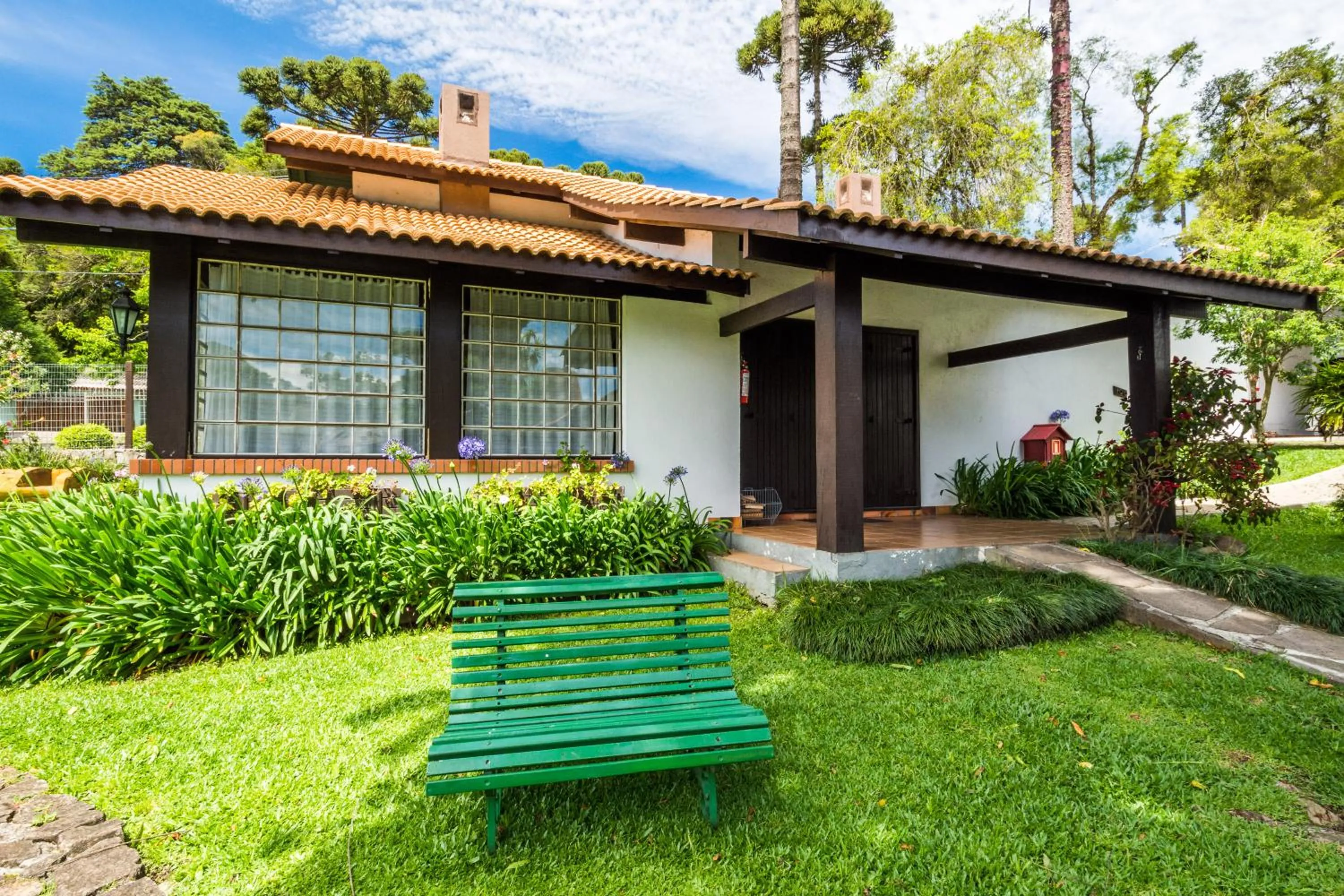 Garden in Vila Suzana Parque Hotel