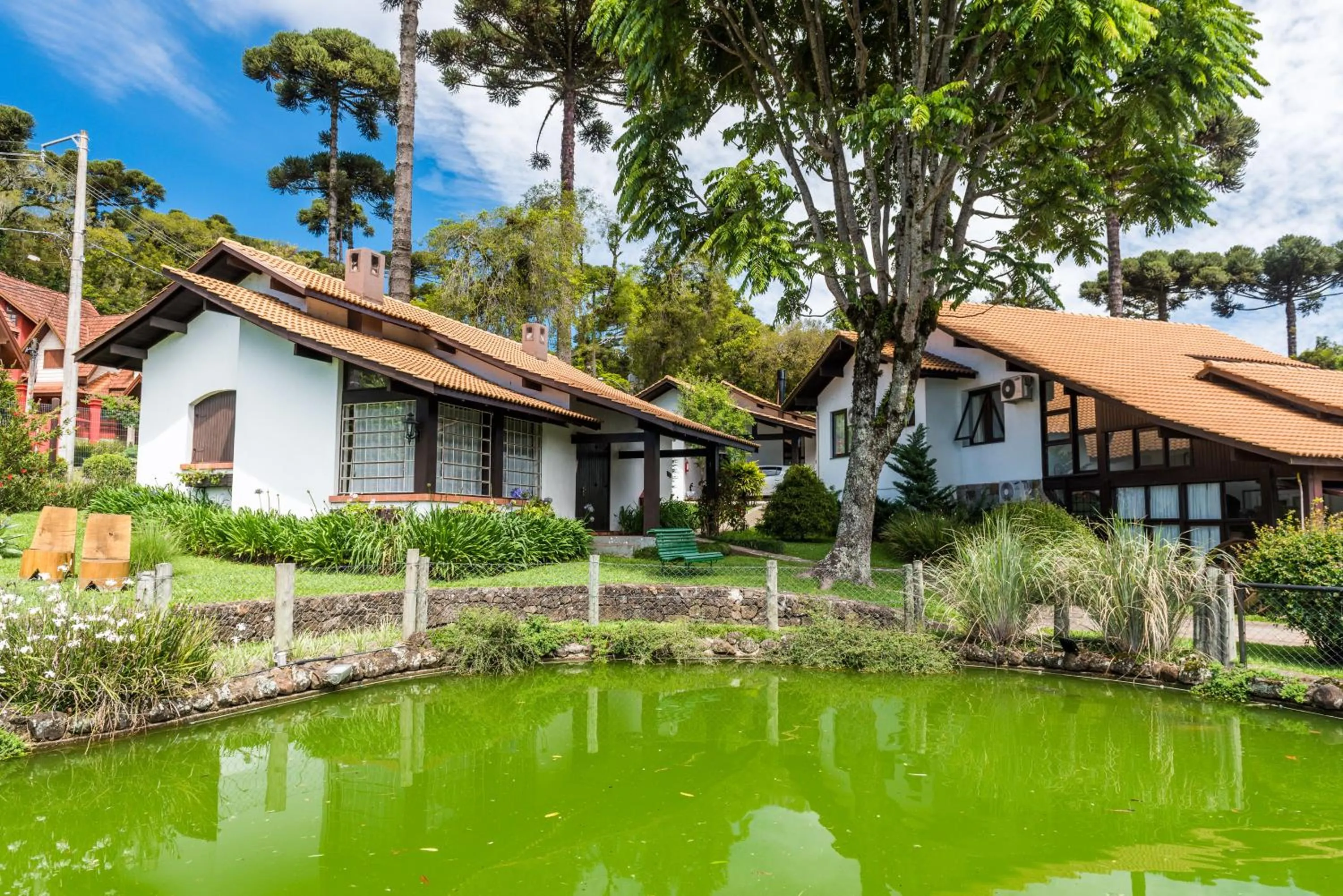 Garden view in Vila Suzana Parque Hotel