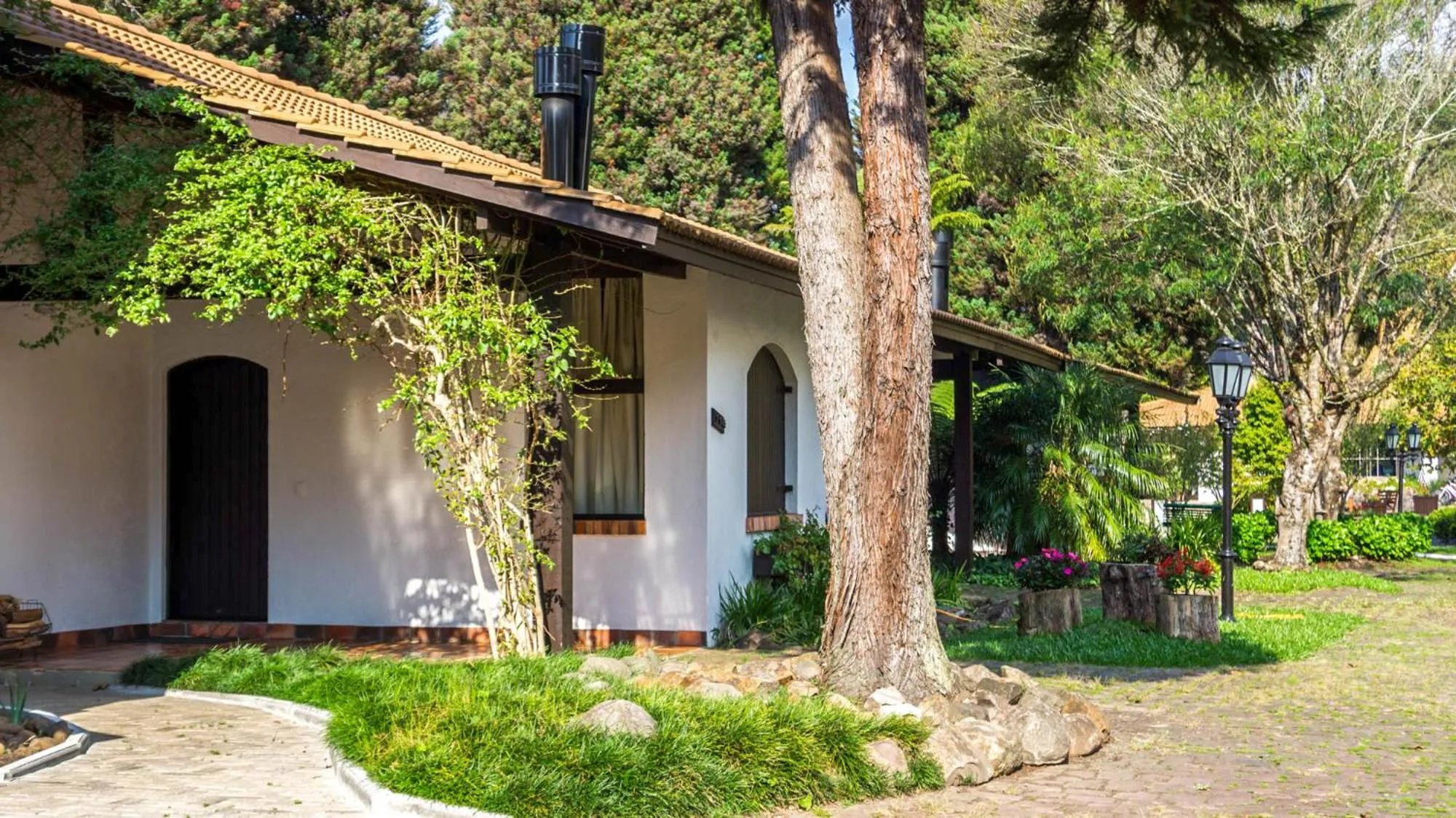 Garden in Vila Suzana Parque Hotel