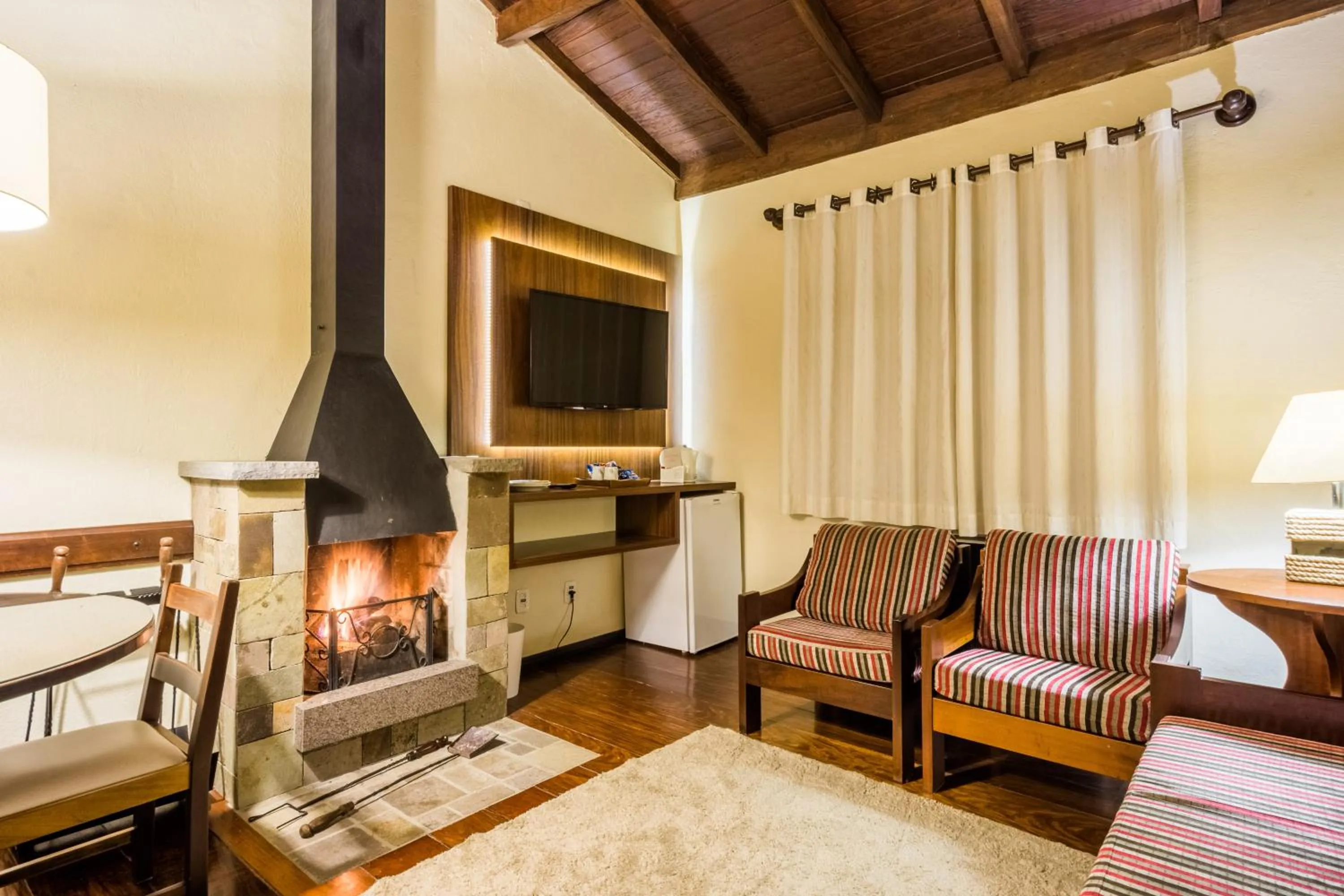 Living room in Vila Suzana Parque Hotel