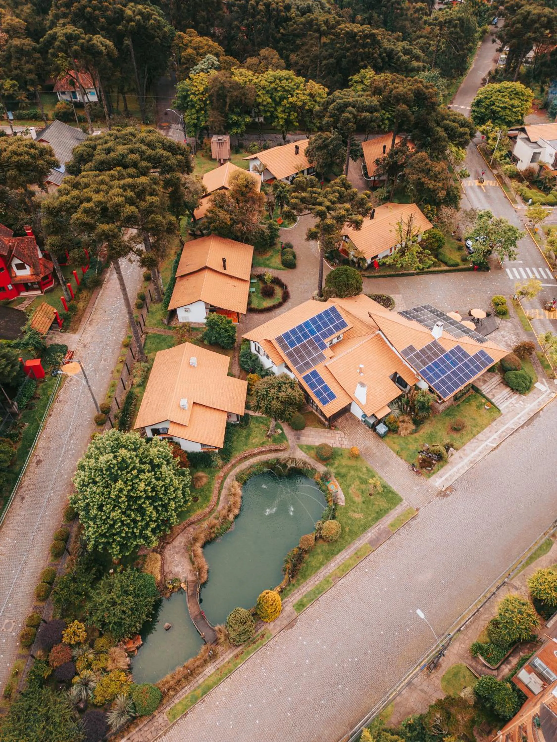 Bird's eye view in Vila Suzana Parque Hotel