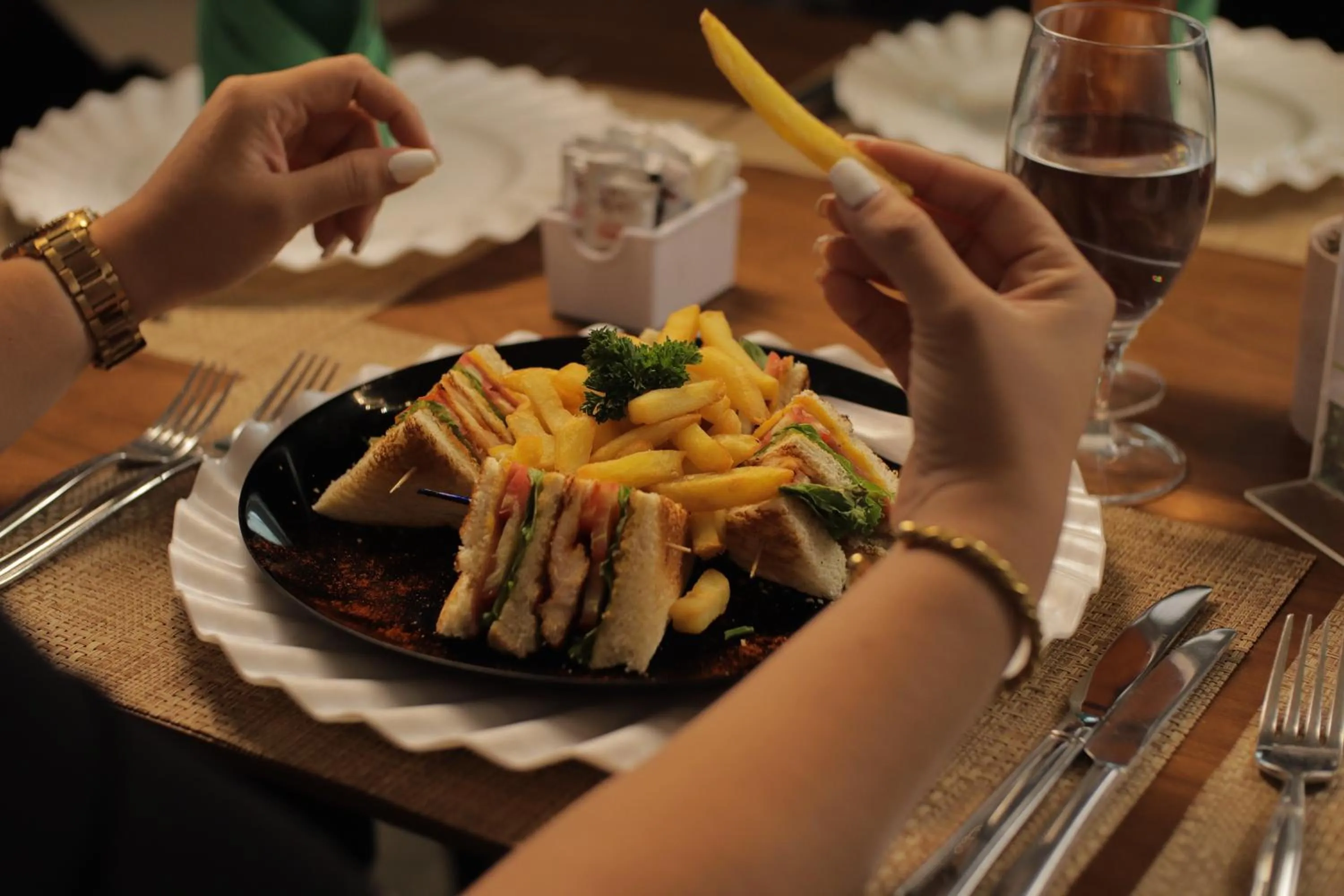 Restaurant/places to eat in Hotel Agualcas